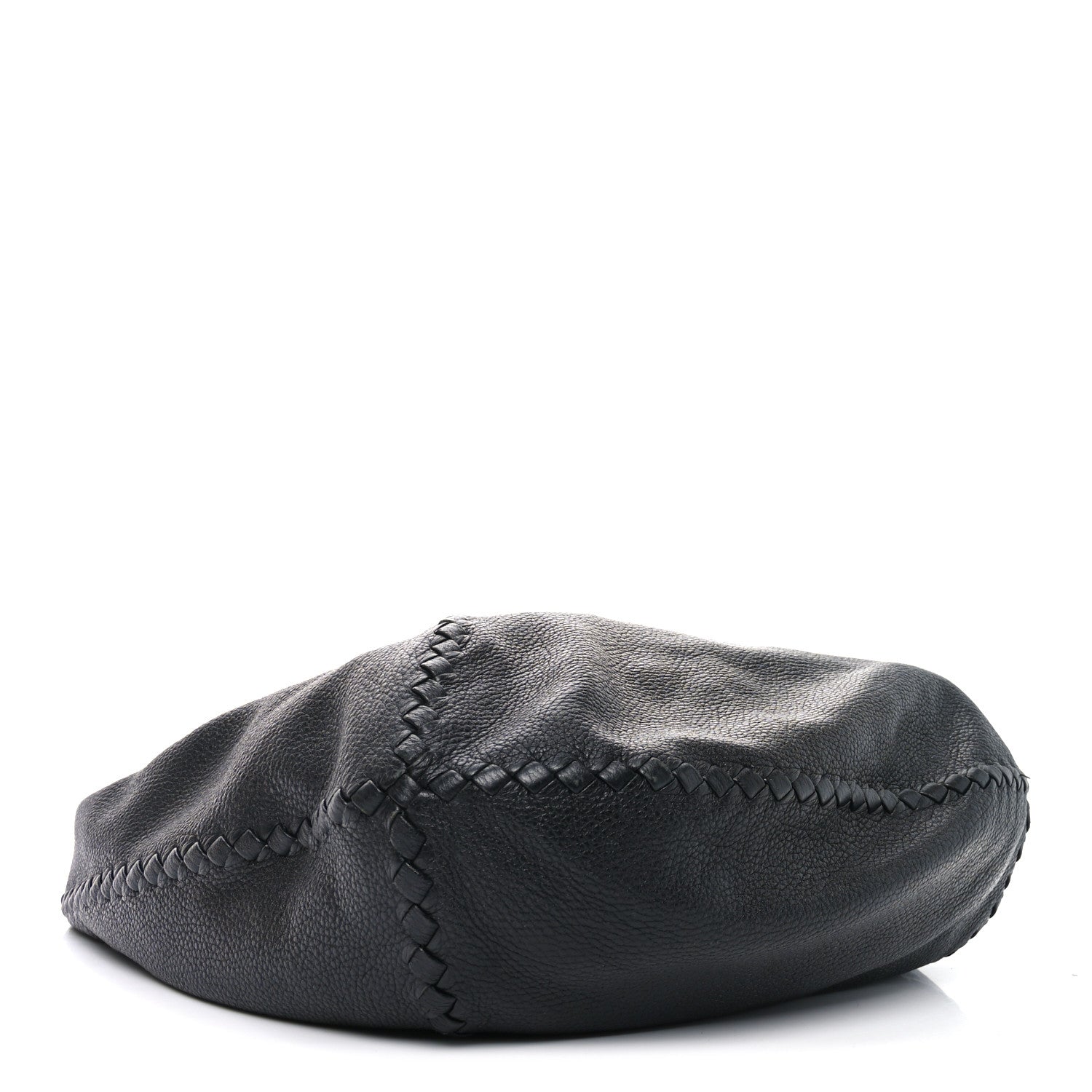 Cervo Deerskin Large Hobo Black