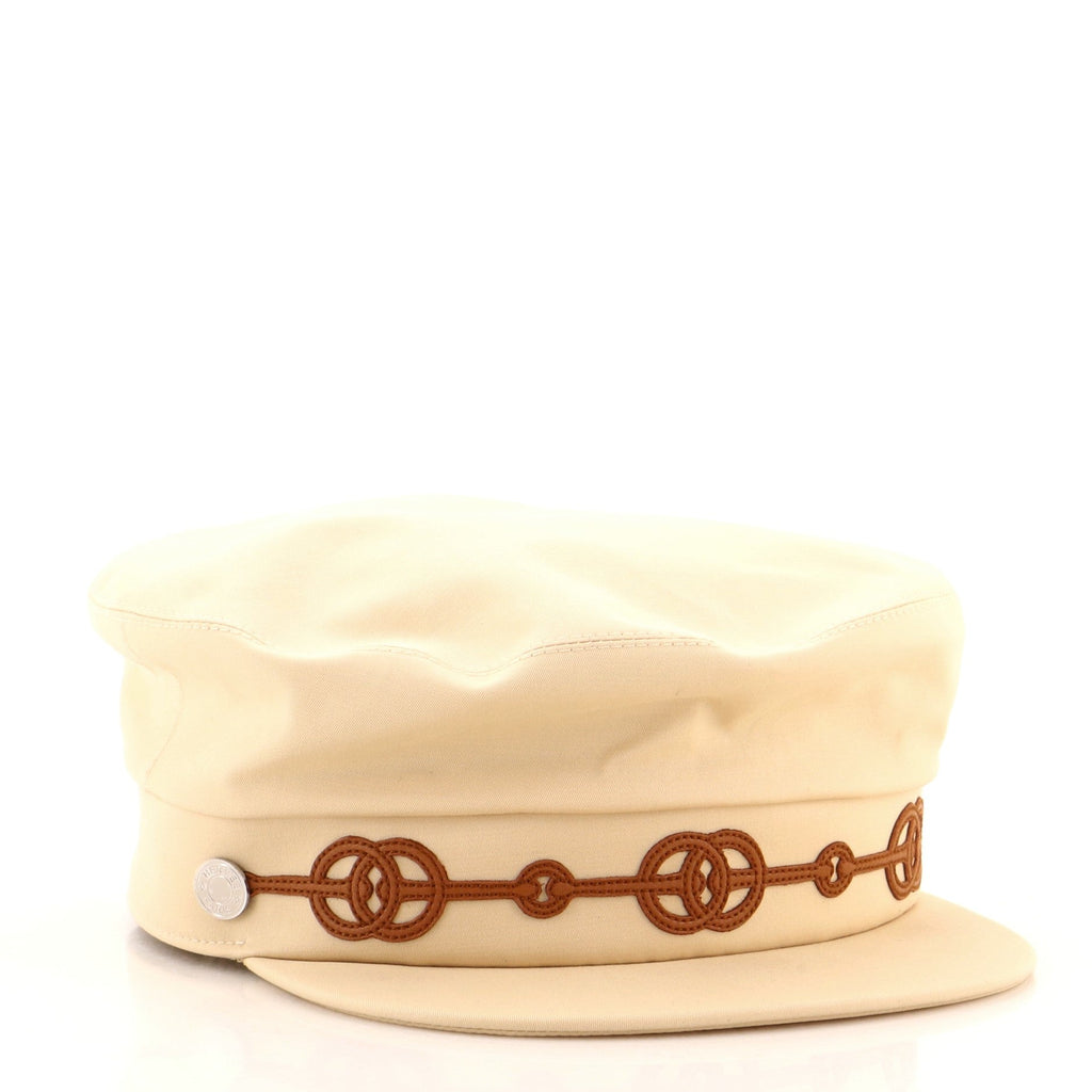 Cabourg Cliquetis Newsboy Cap Cotton Medium