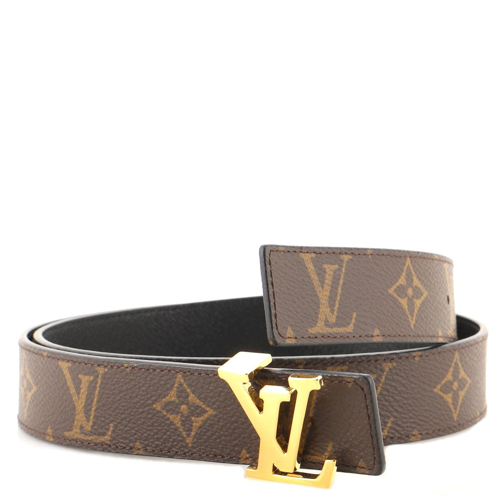 LV Initiales Belt Monogram Canvas Medium 85