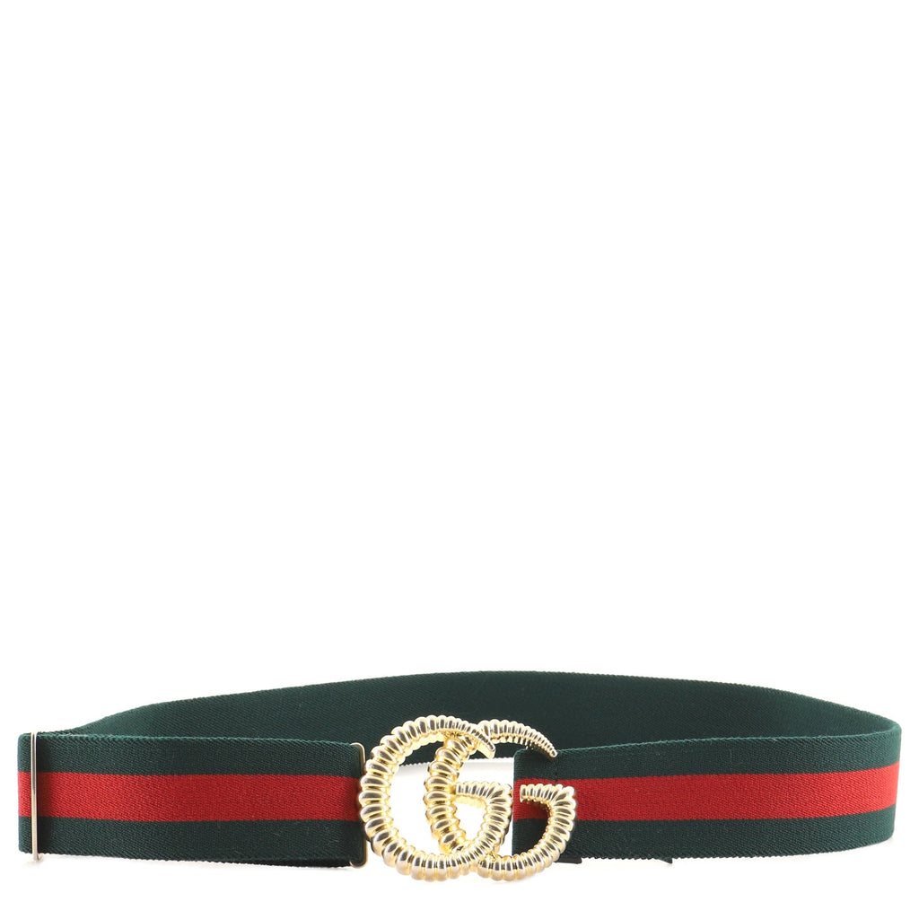 GG Torchon Web Belt Canvas Wide 85
