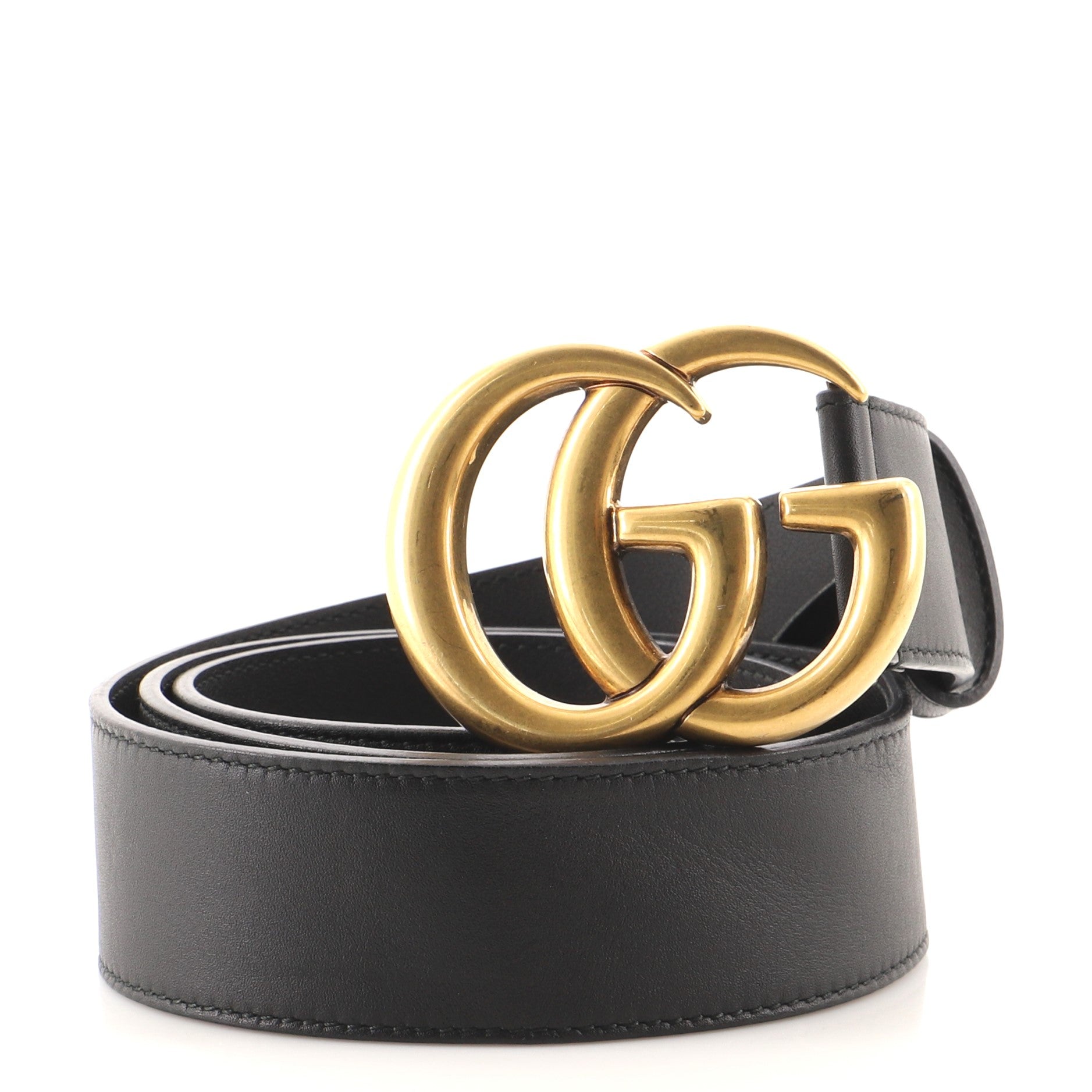 GG Marmont Belt Leather Wide 85