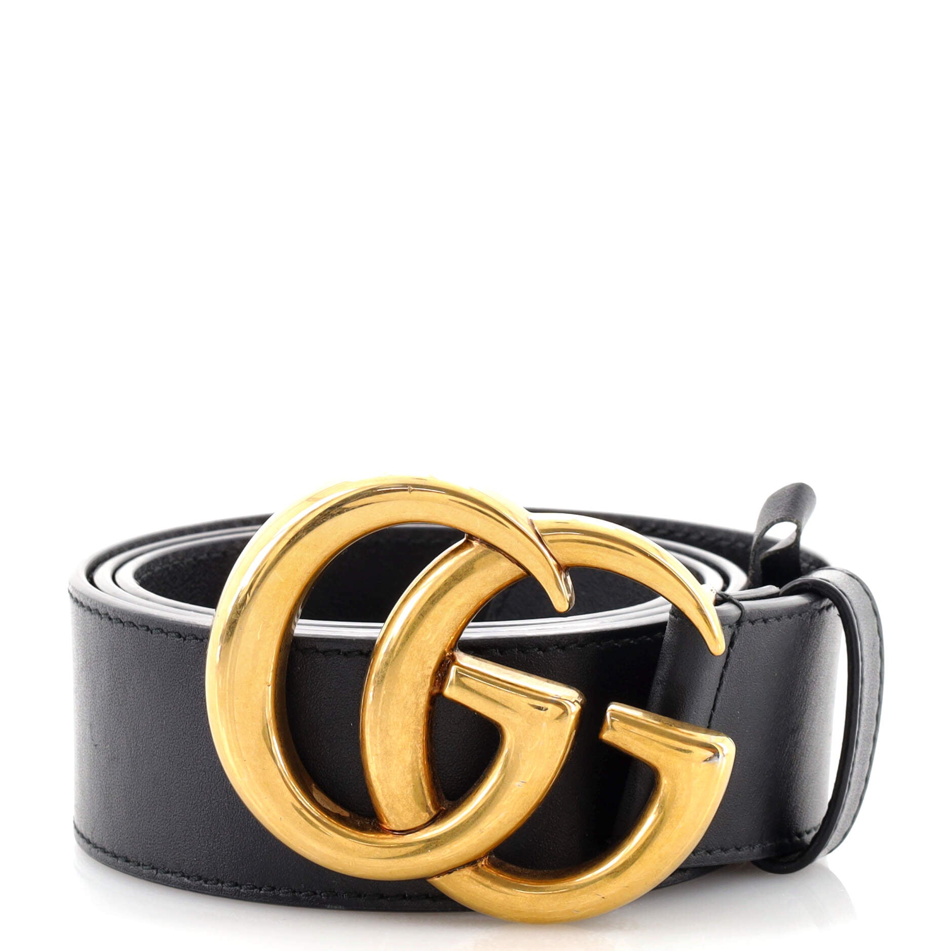 GG Marmont Belt Leather Wide 85
