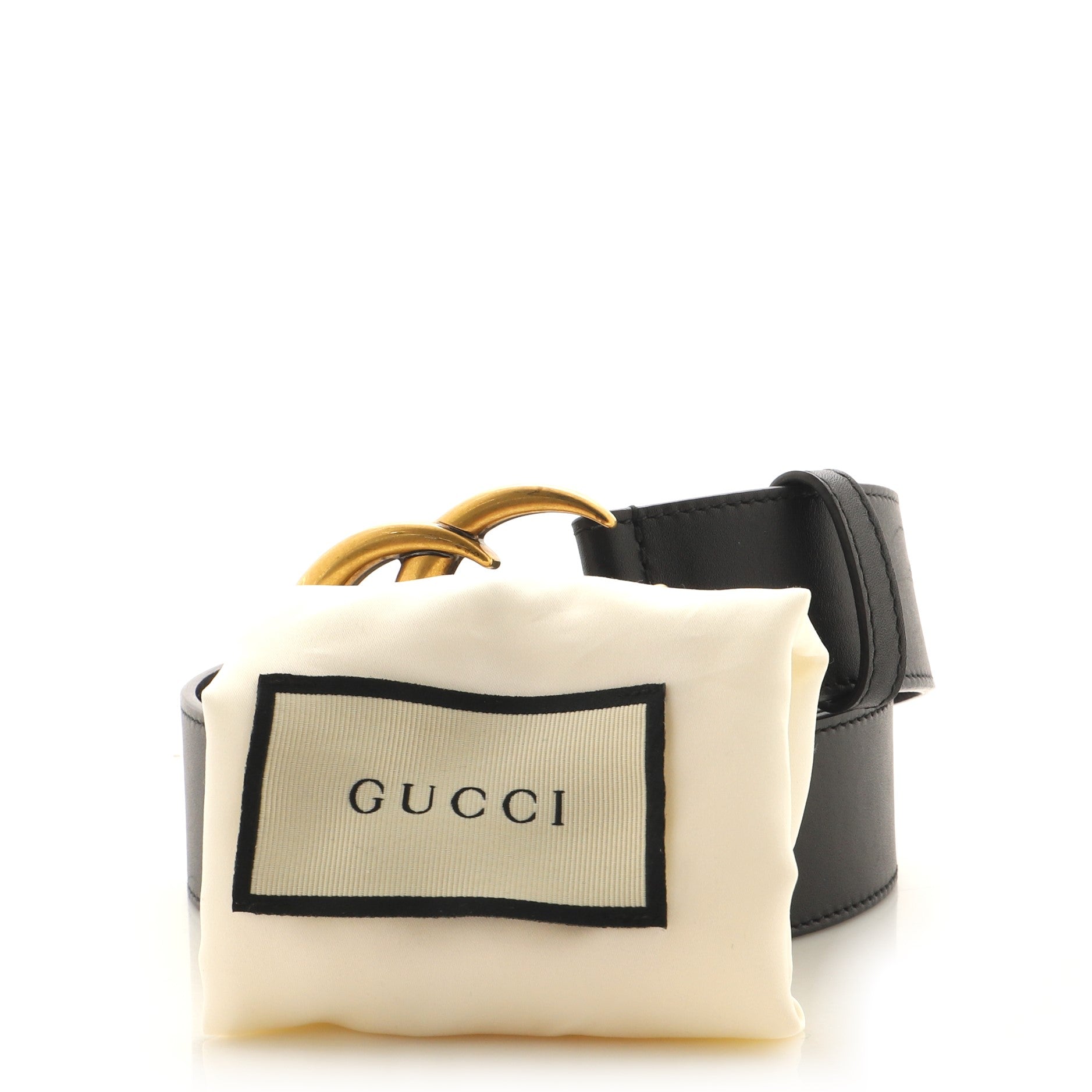 GG Marmont Belt Leather Wide 95