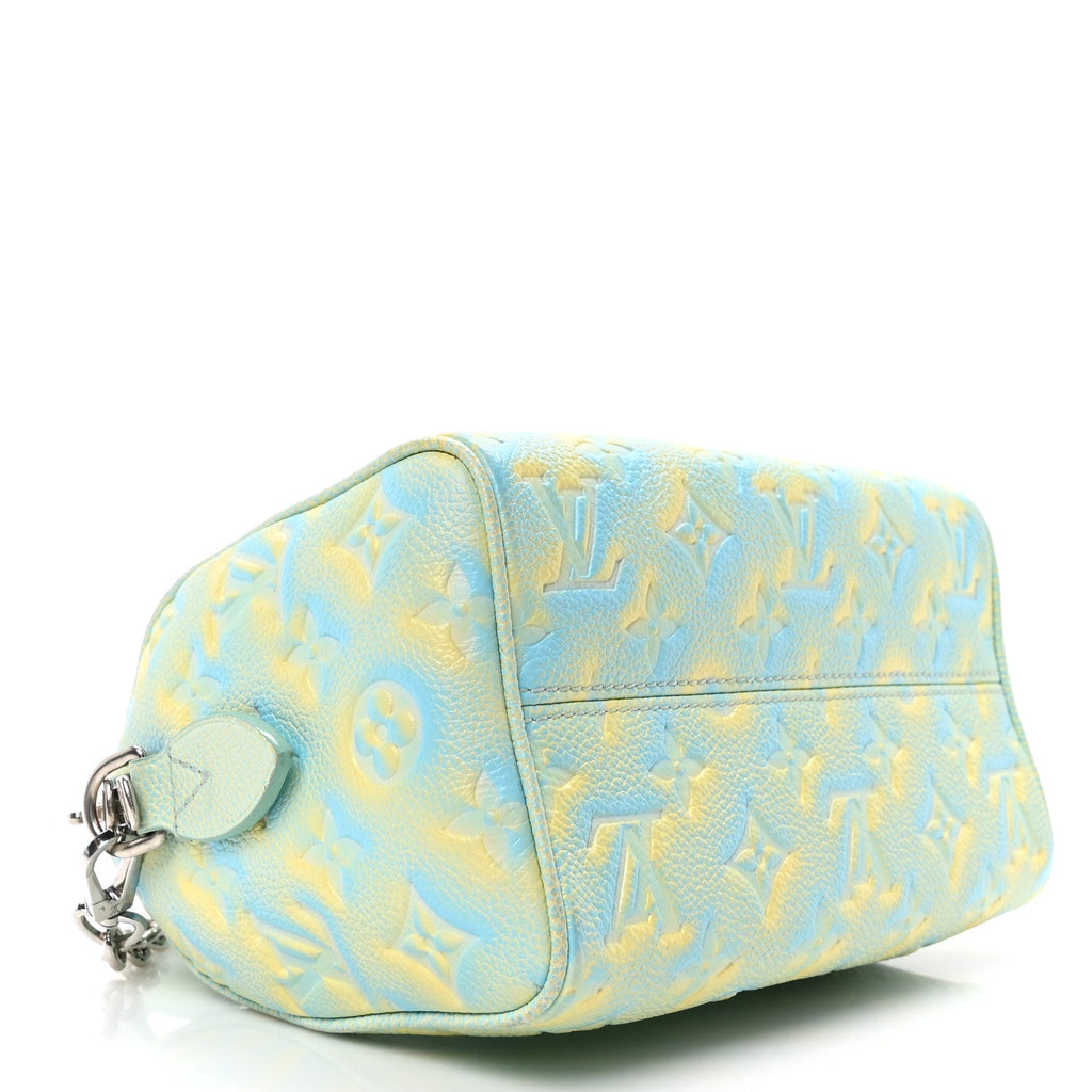 Empreinte Monogram Summer Stardust Nano Speedy Water Green