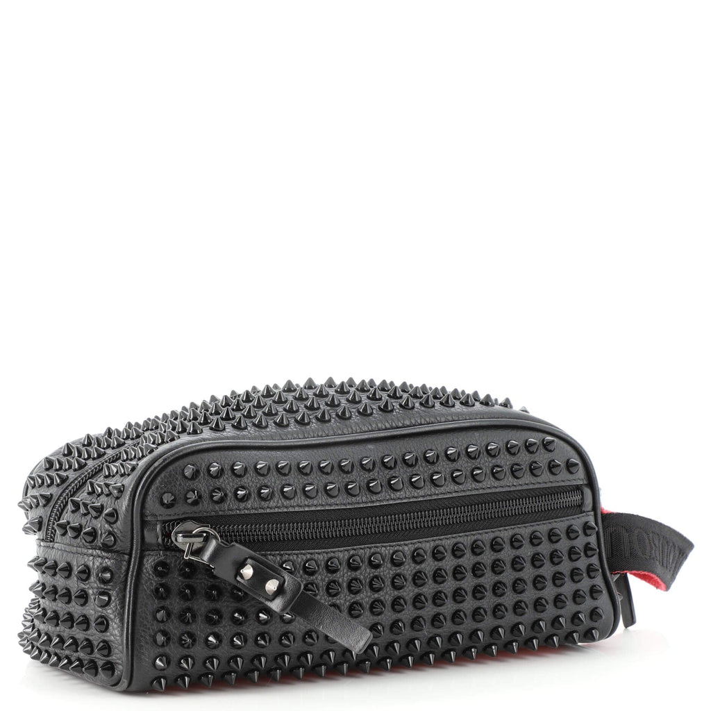Blaster Toiletry Bag Spiked Leather