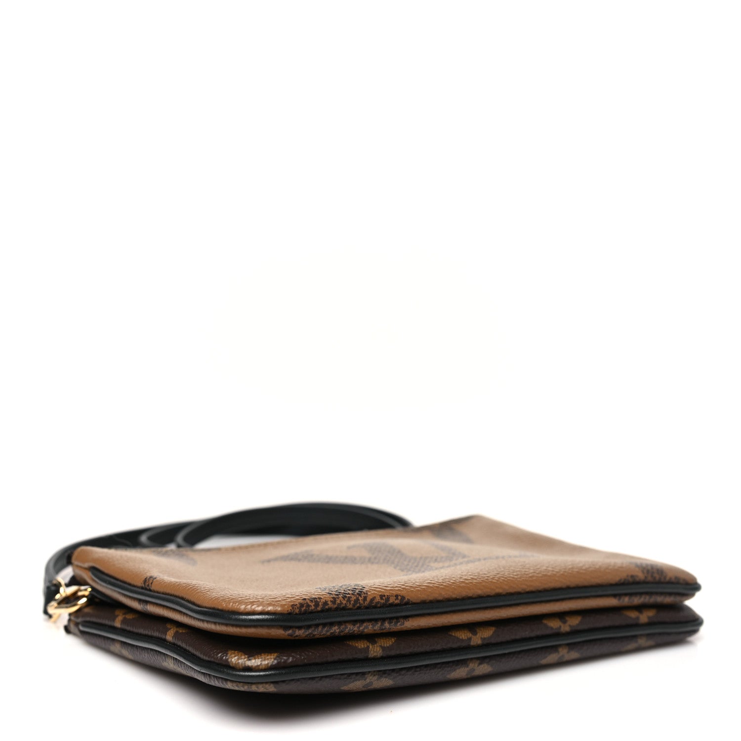 Reverse Monogram Giant Double Zip Pochette