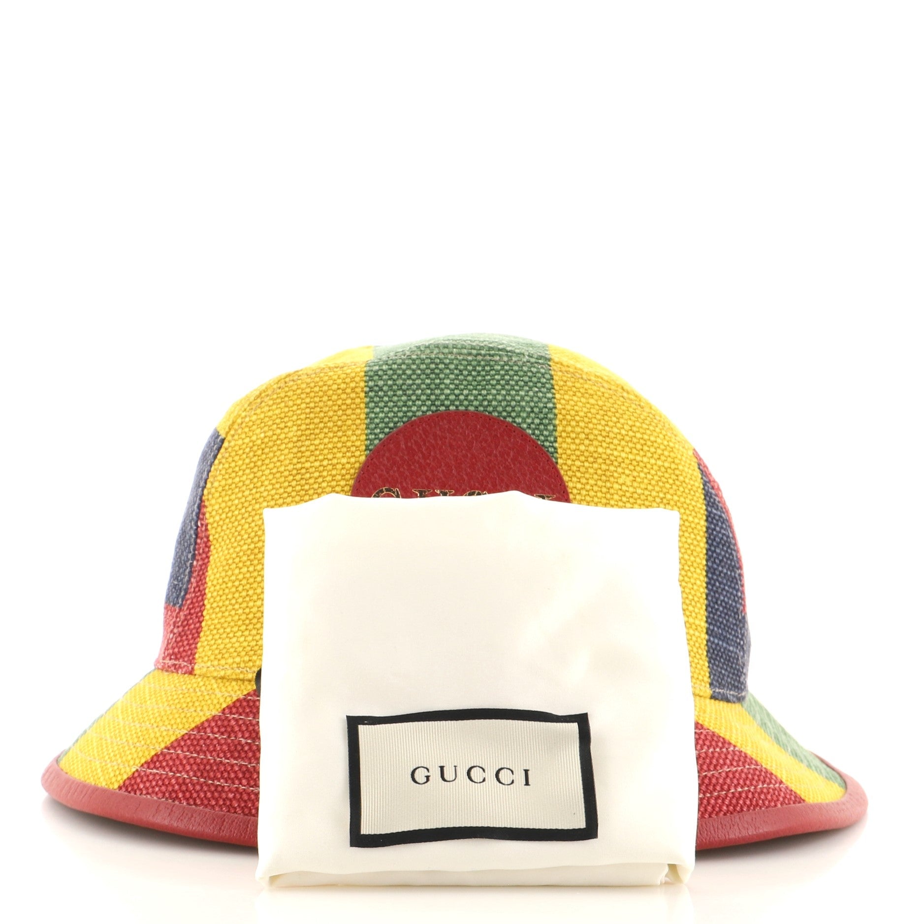 Logo Bucket Hat Baiadera Striped Canvas XXL