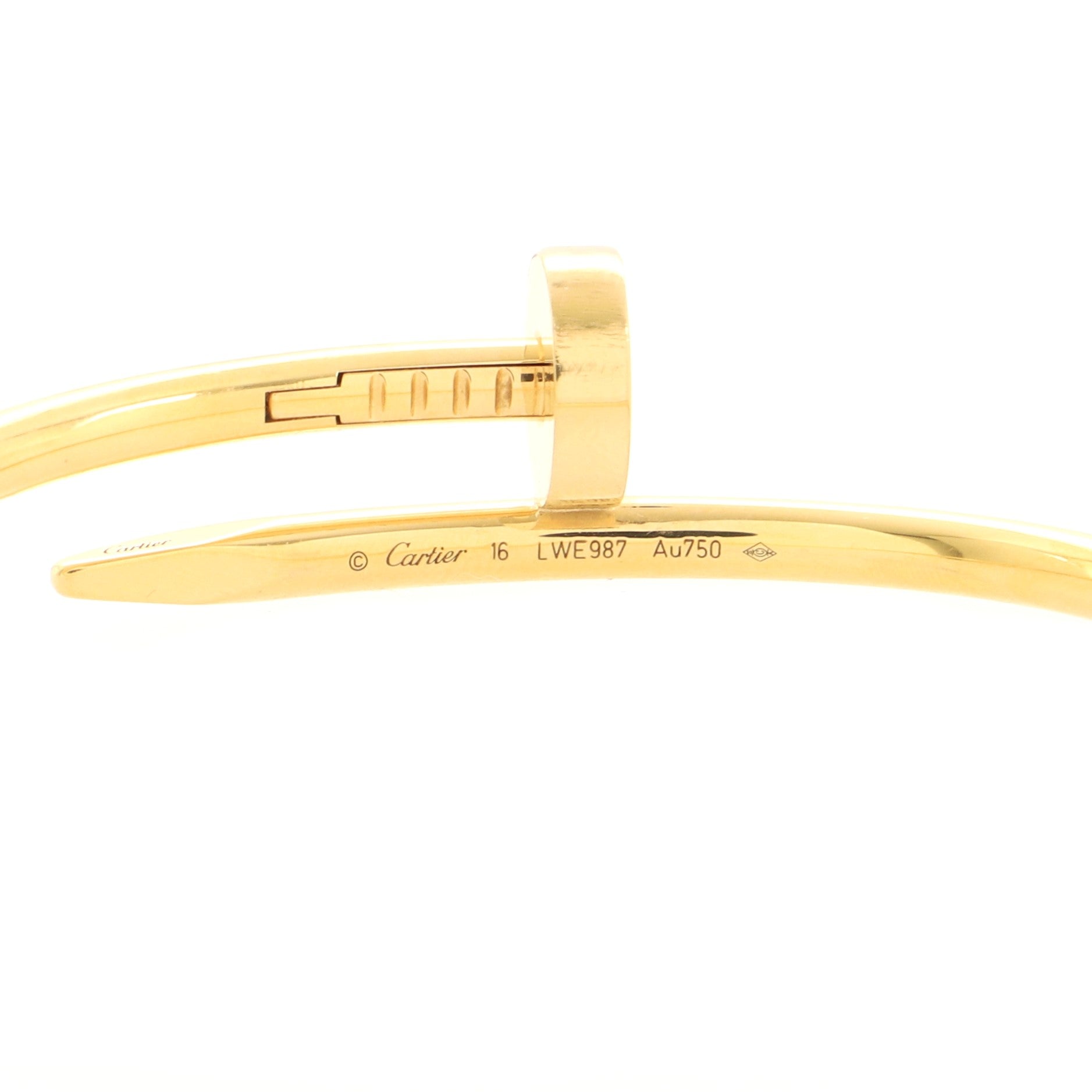 Juste un Clou Bracelet 18K Yellow Gold Classic