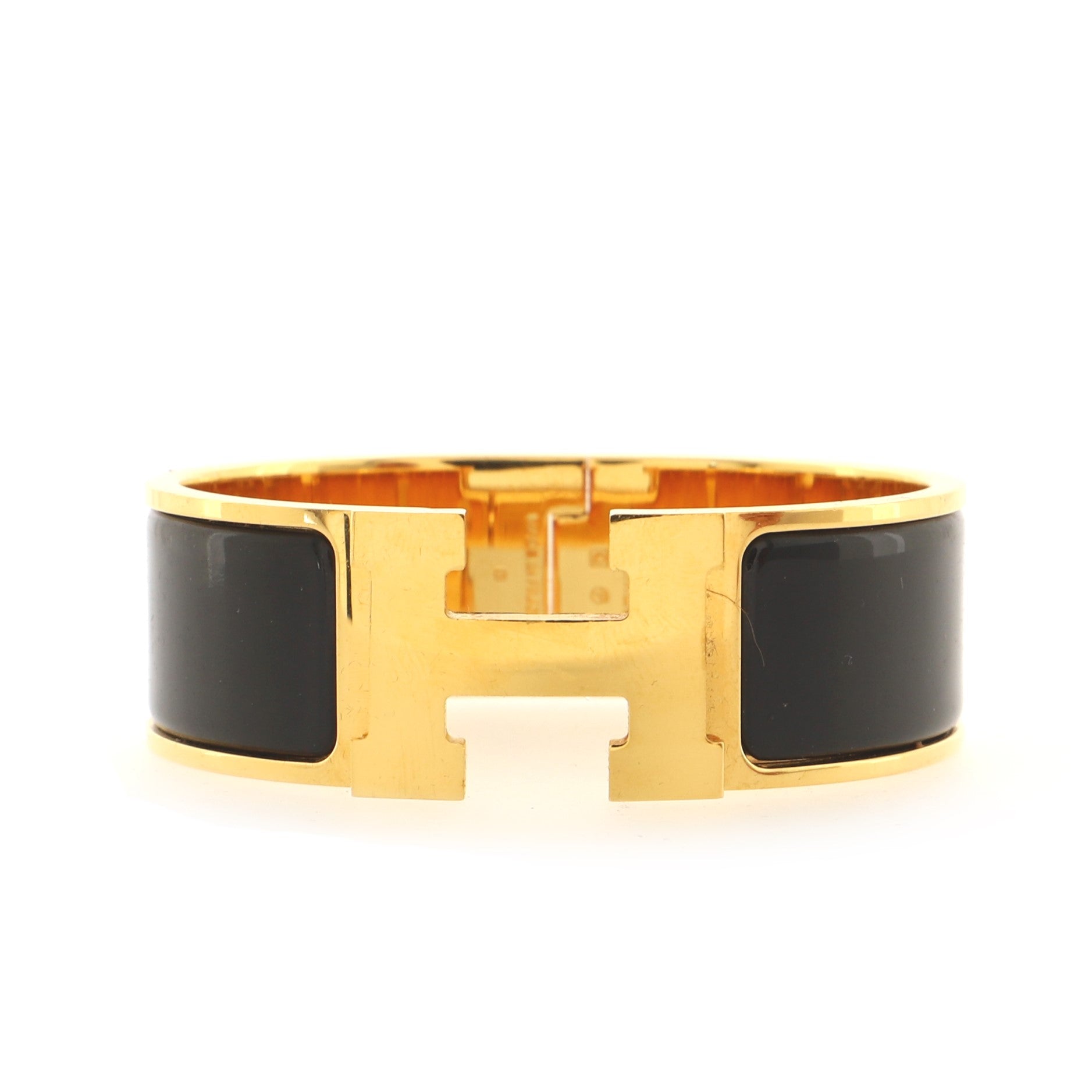 Clic H Bracelet Enamel Wide
