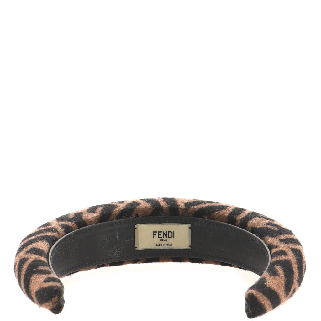 Logo Hairband Zucca Cashmere XXL