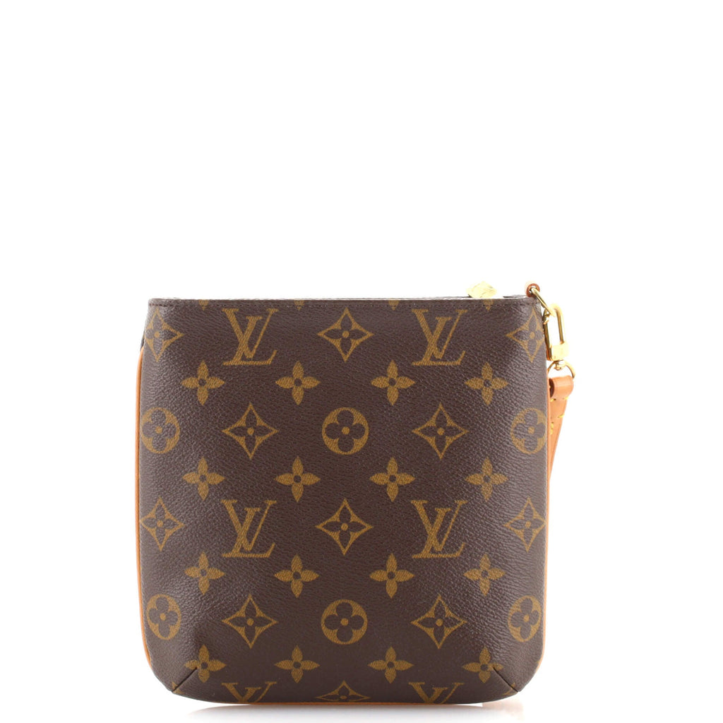 Partition Wristlet Clutch Monogram Canvas