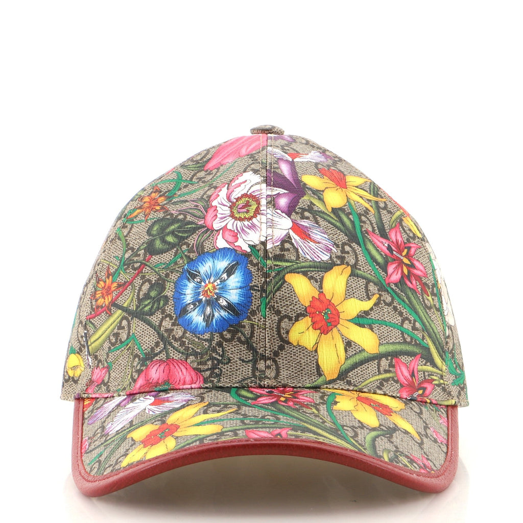 Baseball Cap Flora GG Coated Canvas Small