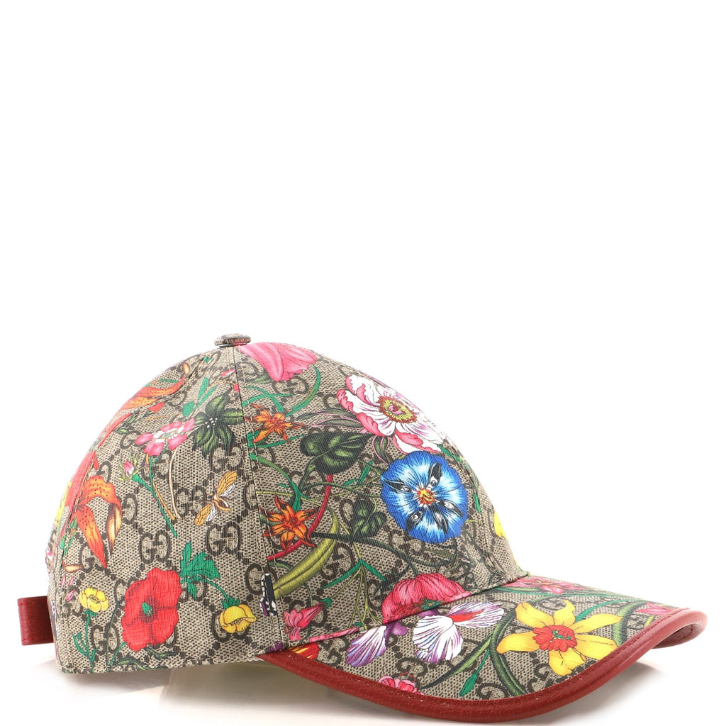 Baseball Cap Flora GG Coated Canvas Small