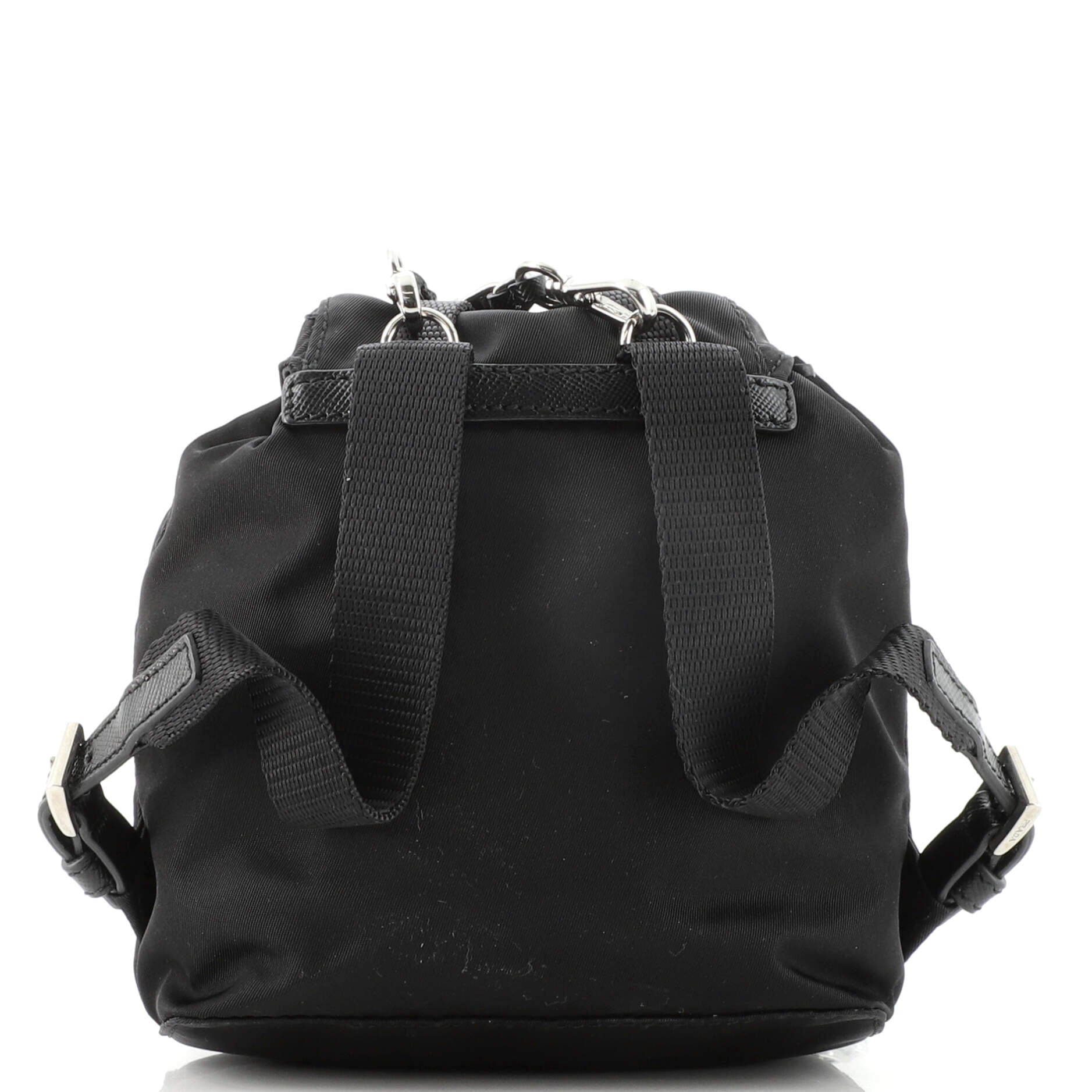 Convertible Chain Backpack Tessuto Mini