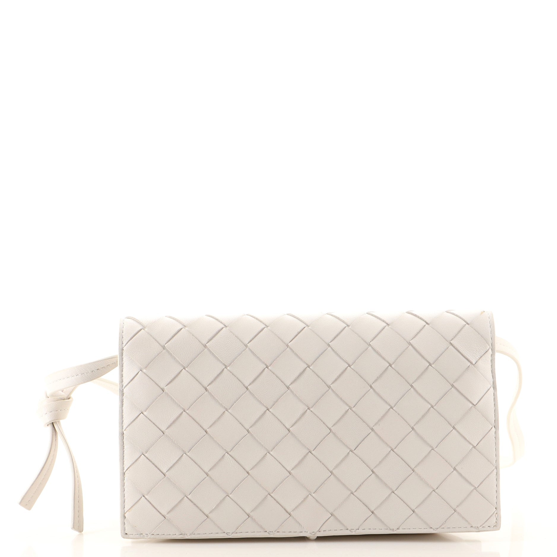 Tie Flap Crossbody Bag Intrecciato Nappa Mini