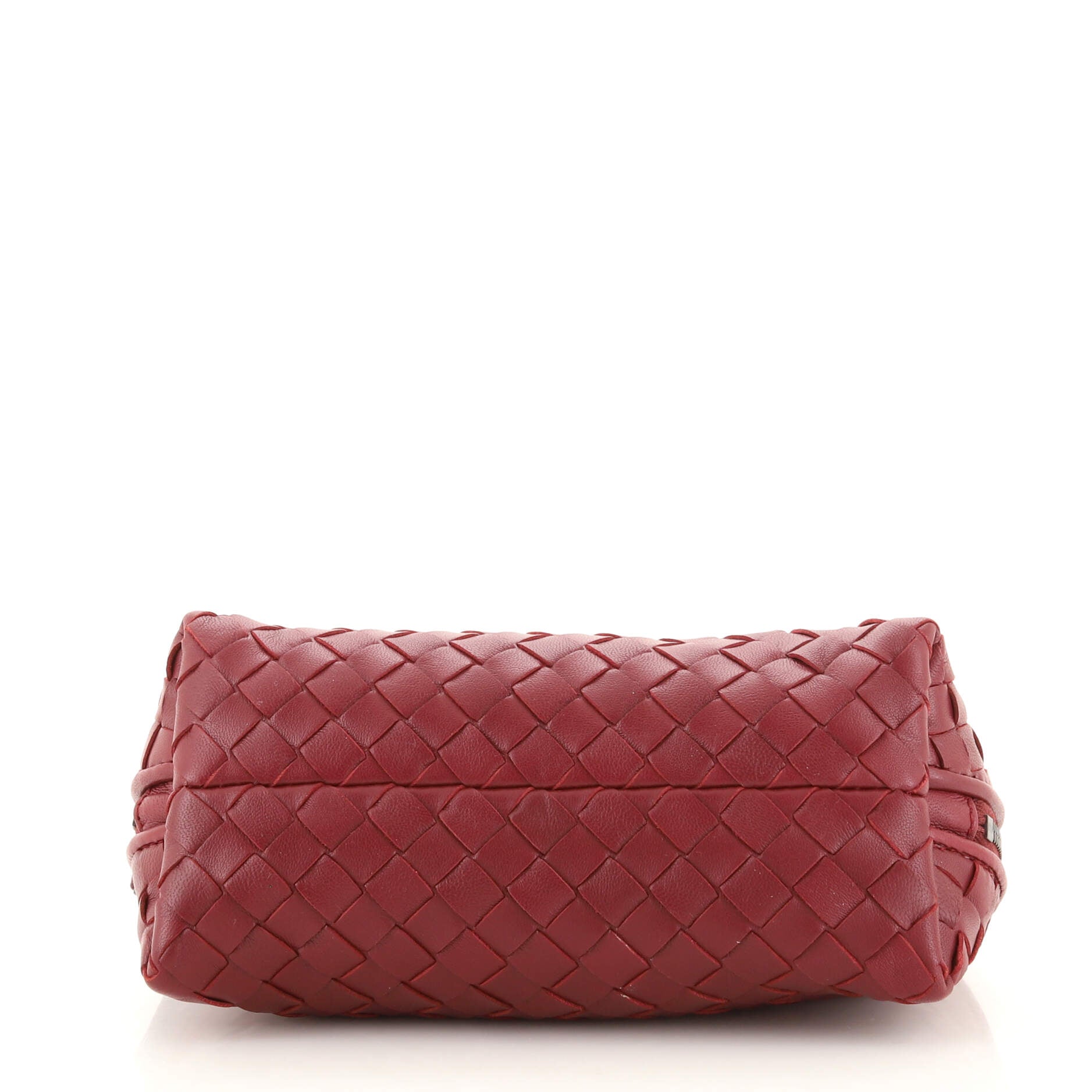 Zip Cosmetic Pouch Intrecciato Nappa Mini