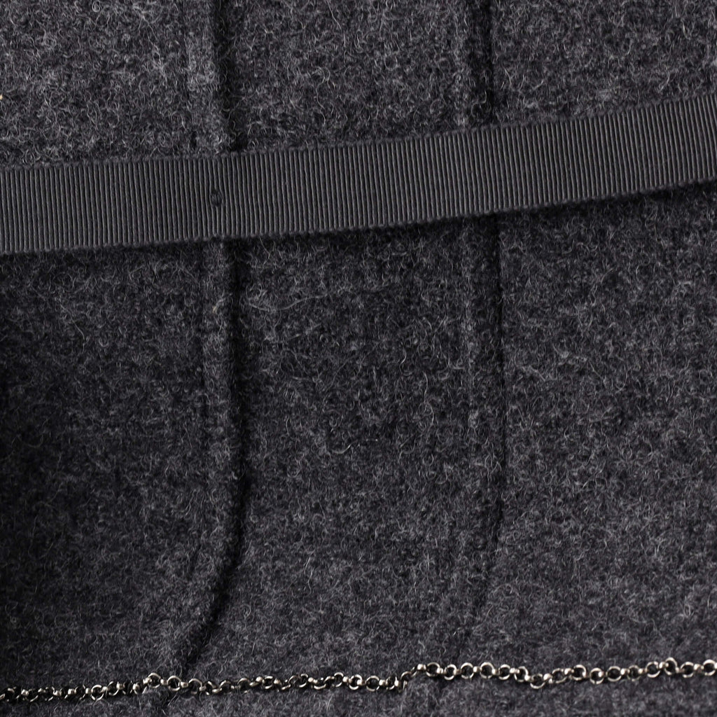 Women's Vintage Zip Up Boned Jacket Wool