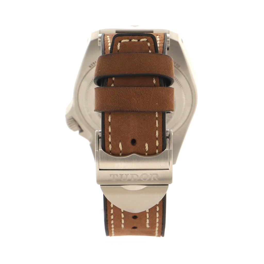 Black Bay P01 Automatic Watch Stainless Steel and Leather 42