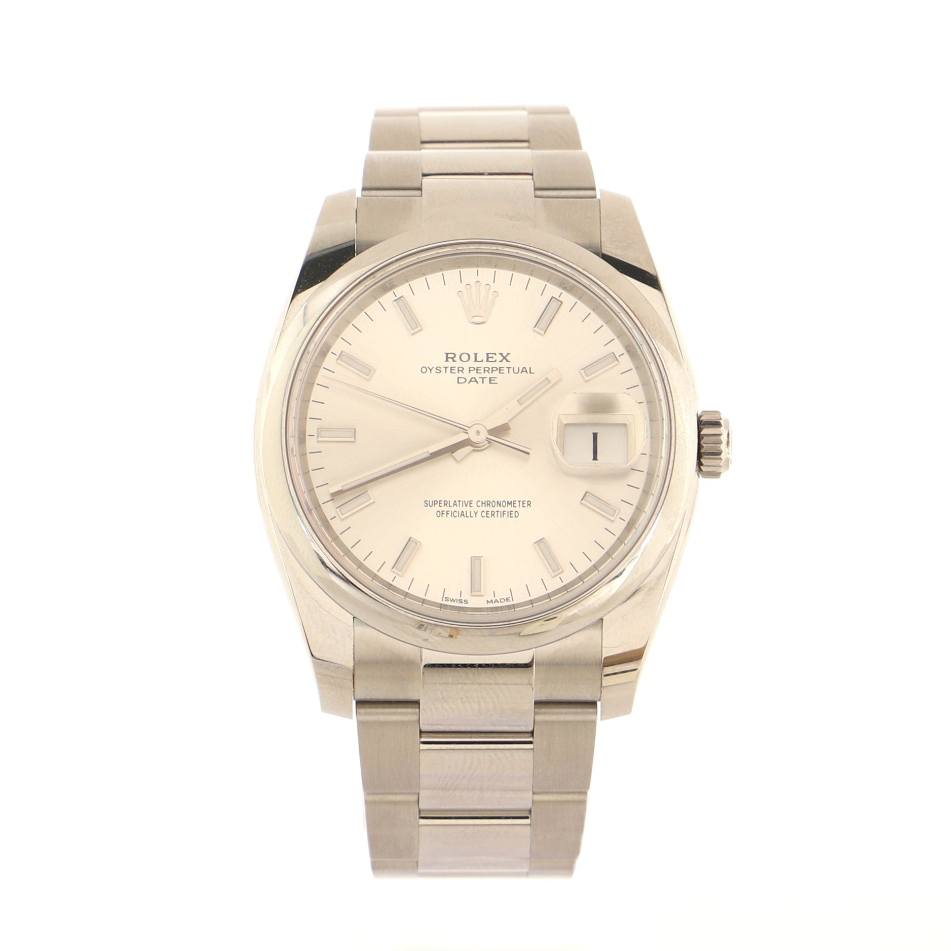 Oyster Perpetual Date Automatic Watch Stainless Steel 34