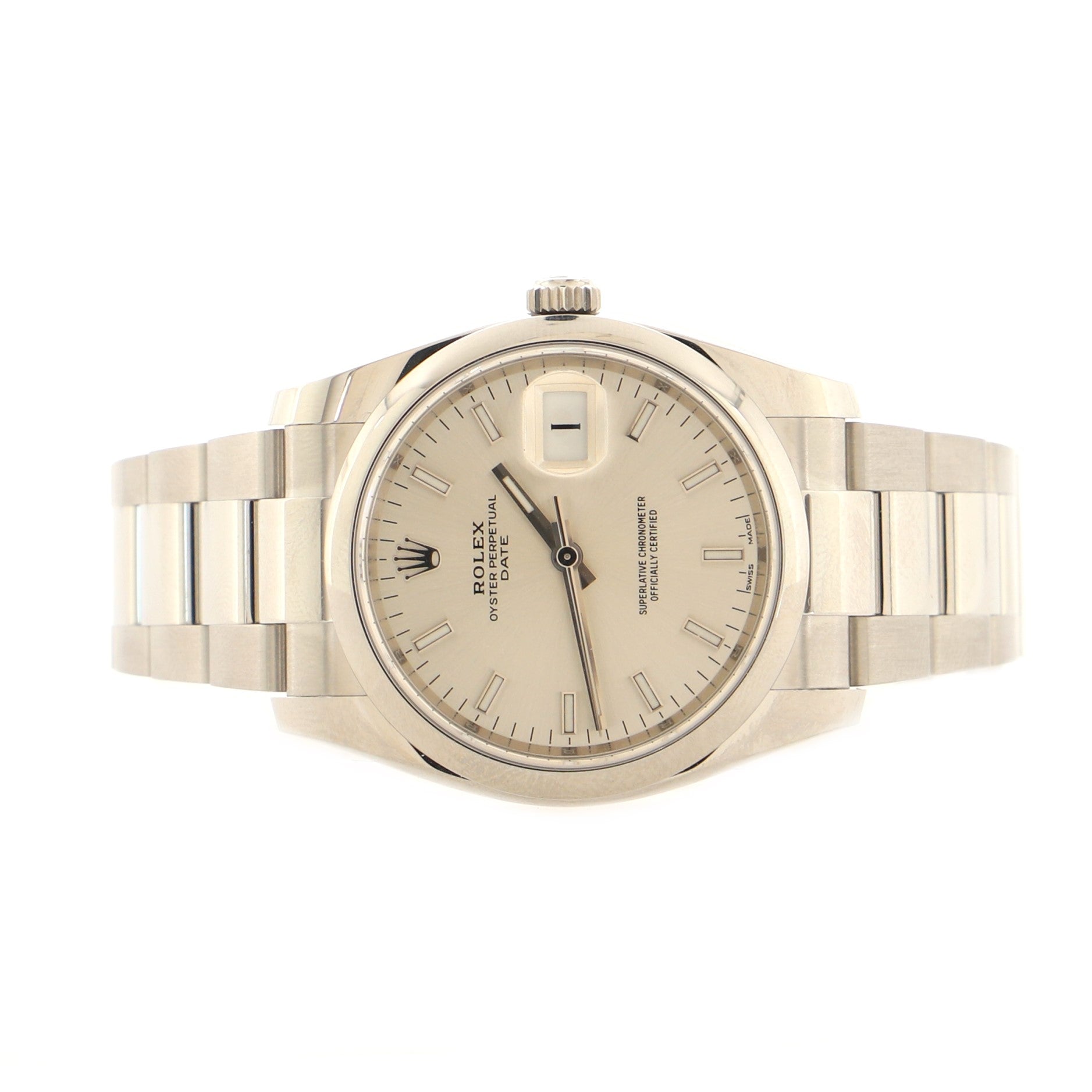 Oyster Perpetual Date Automatic Watch Stainless Steel 34
