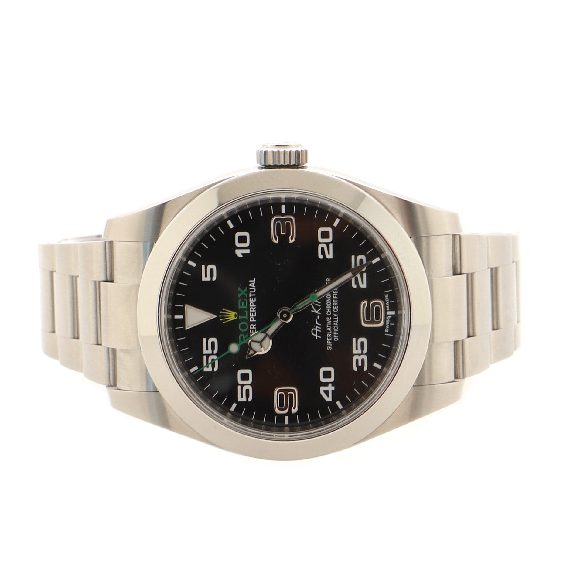 Air King Oyster Perpetual Chronometer Automatic Watch Stainless Steel 40
