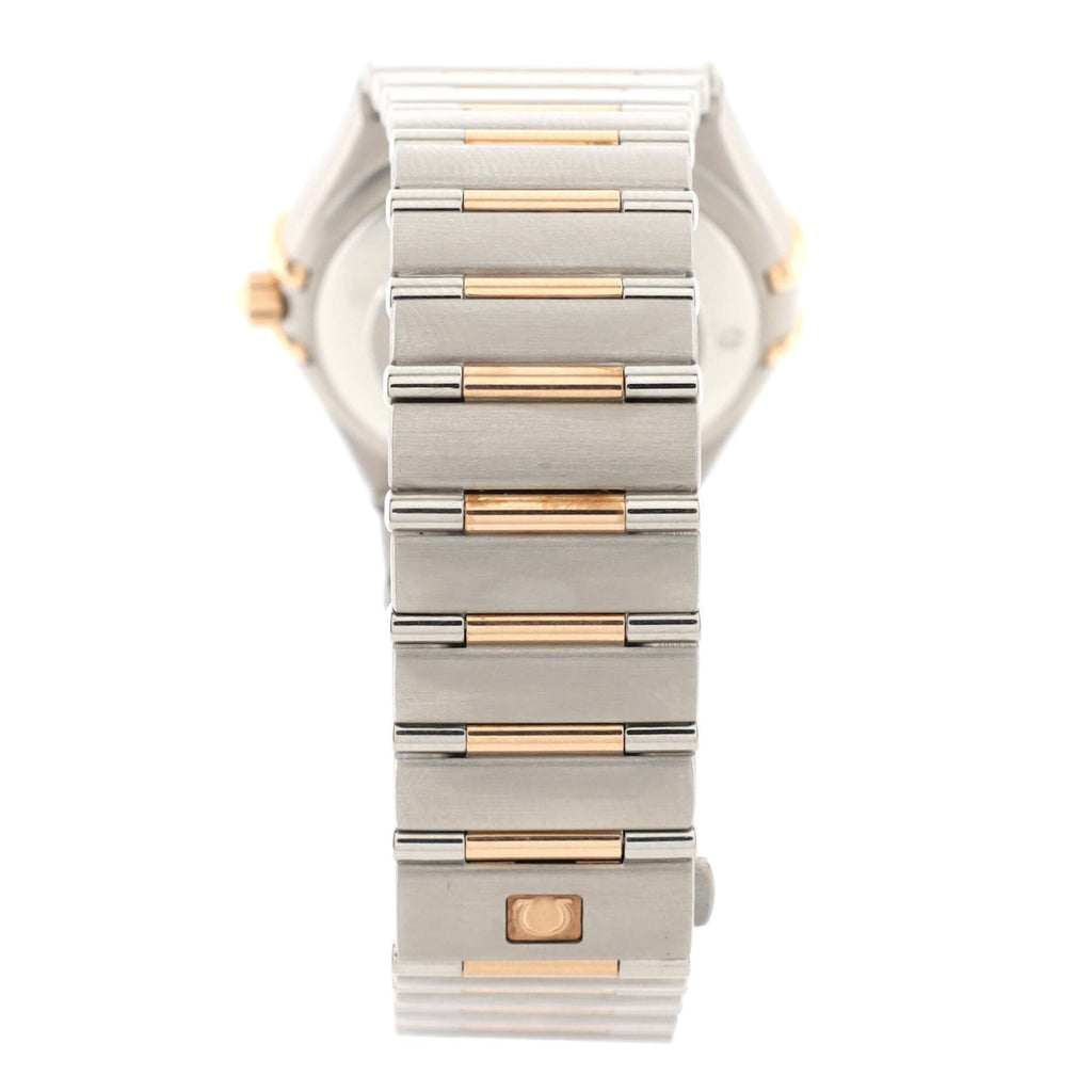 Constellation Co-Axial Chronometer Automatic Watch Stainless Steel and Rose Gold with Diamond Markers and Numerals 35