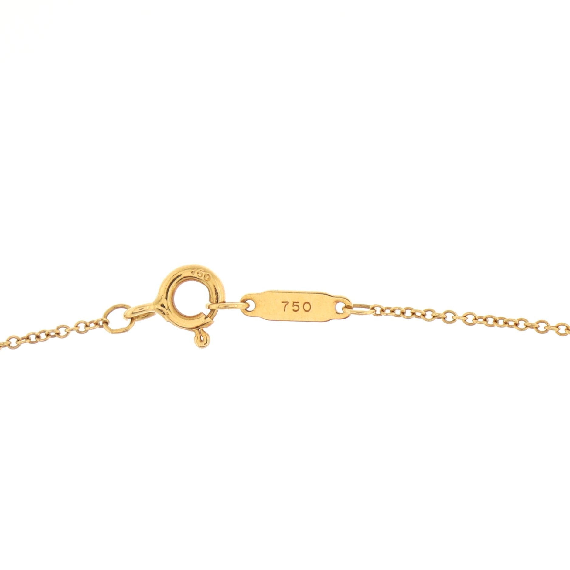 Cross.Pendant Necklace 18K Yellow Gold