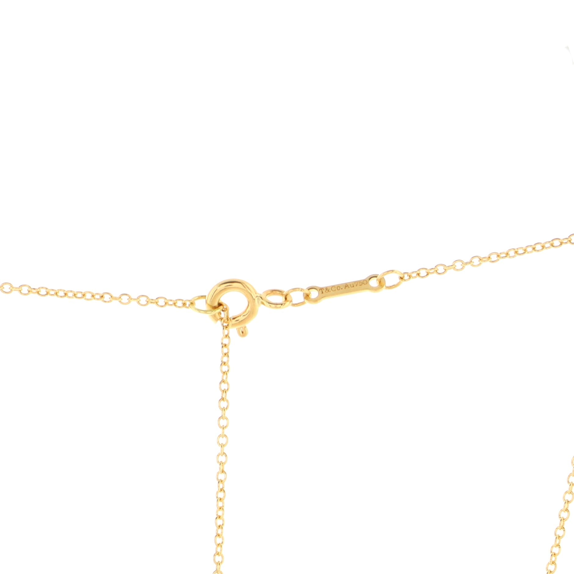 Paloma's Studio Hexagon Pendant Necklace 18K Yellow Gold with Blue Topaz
