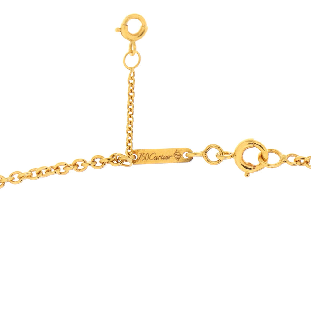 Trinity Pendant Necklace 18K Tricolor Gold