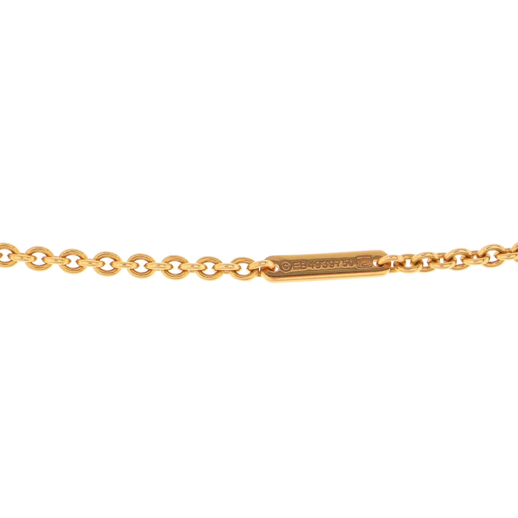 Mon Amour Lariat Necklace 18K Yellow Gold