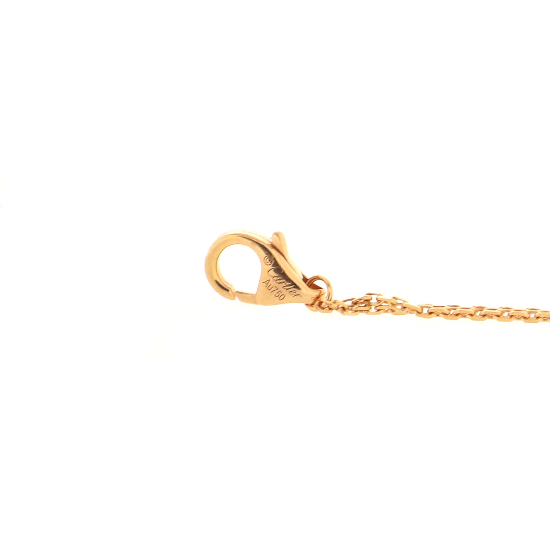 Baby Trinity Pendant Necklace 18K Tricolor Gold