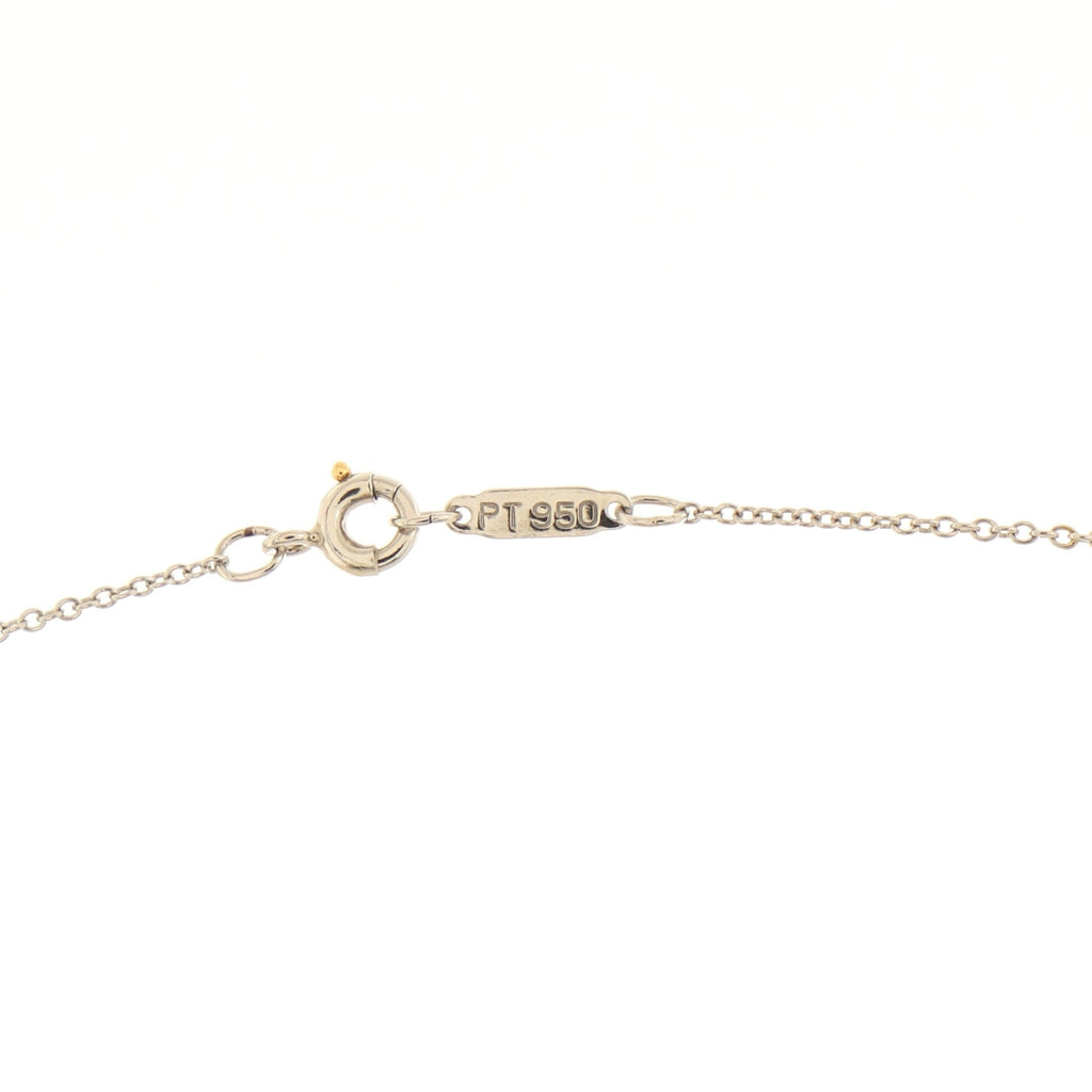 Garden Flower Pendant Necklace Platinum and Diamonds