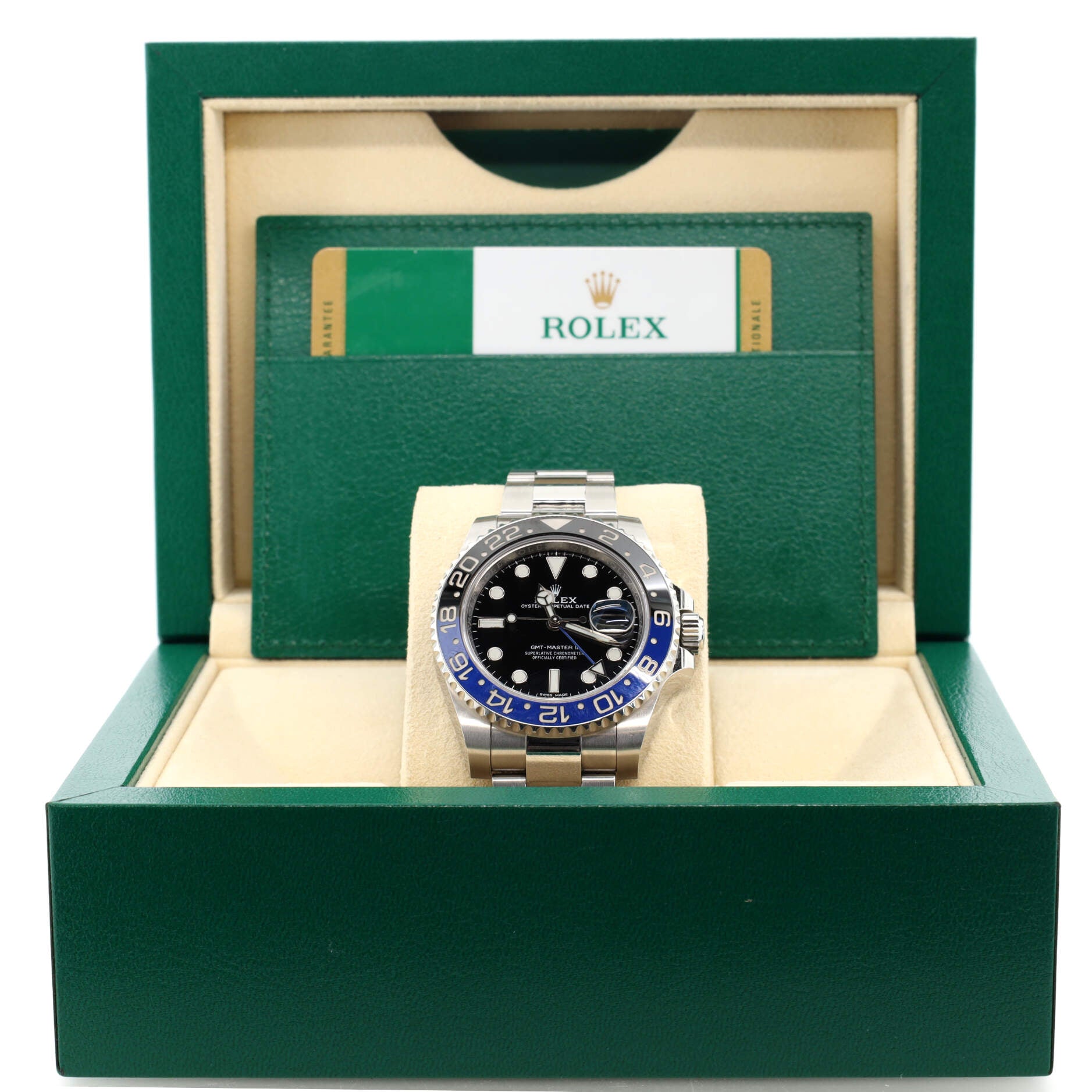 Oyster Perpetual Date GMT-Master II Batman Automatic Watch Stainless Steel and Cerachrom 40