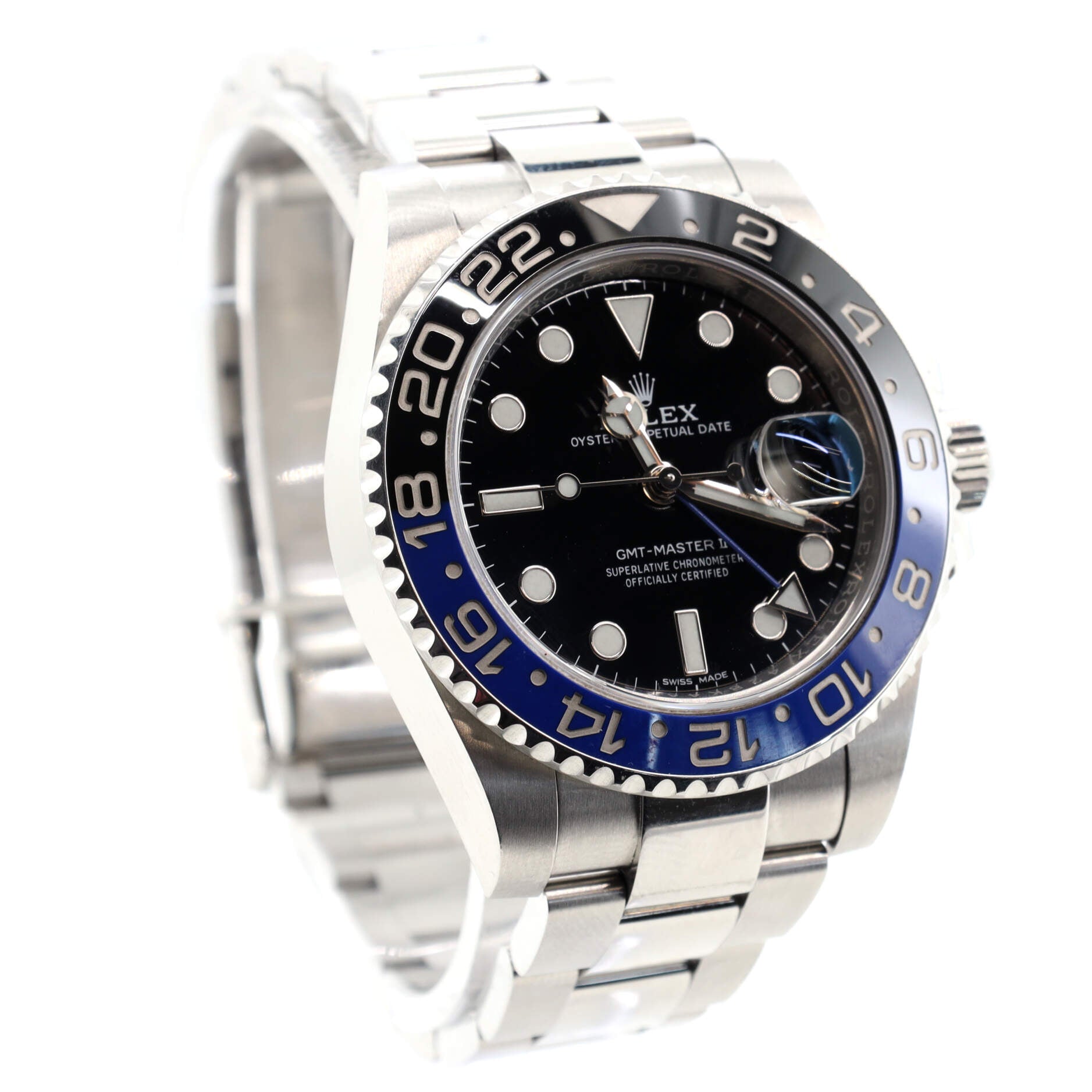 Oyster Perpetual Date GMT-Master II Batman Automatic Watch Stainless Steel and Cerachrom 40
