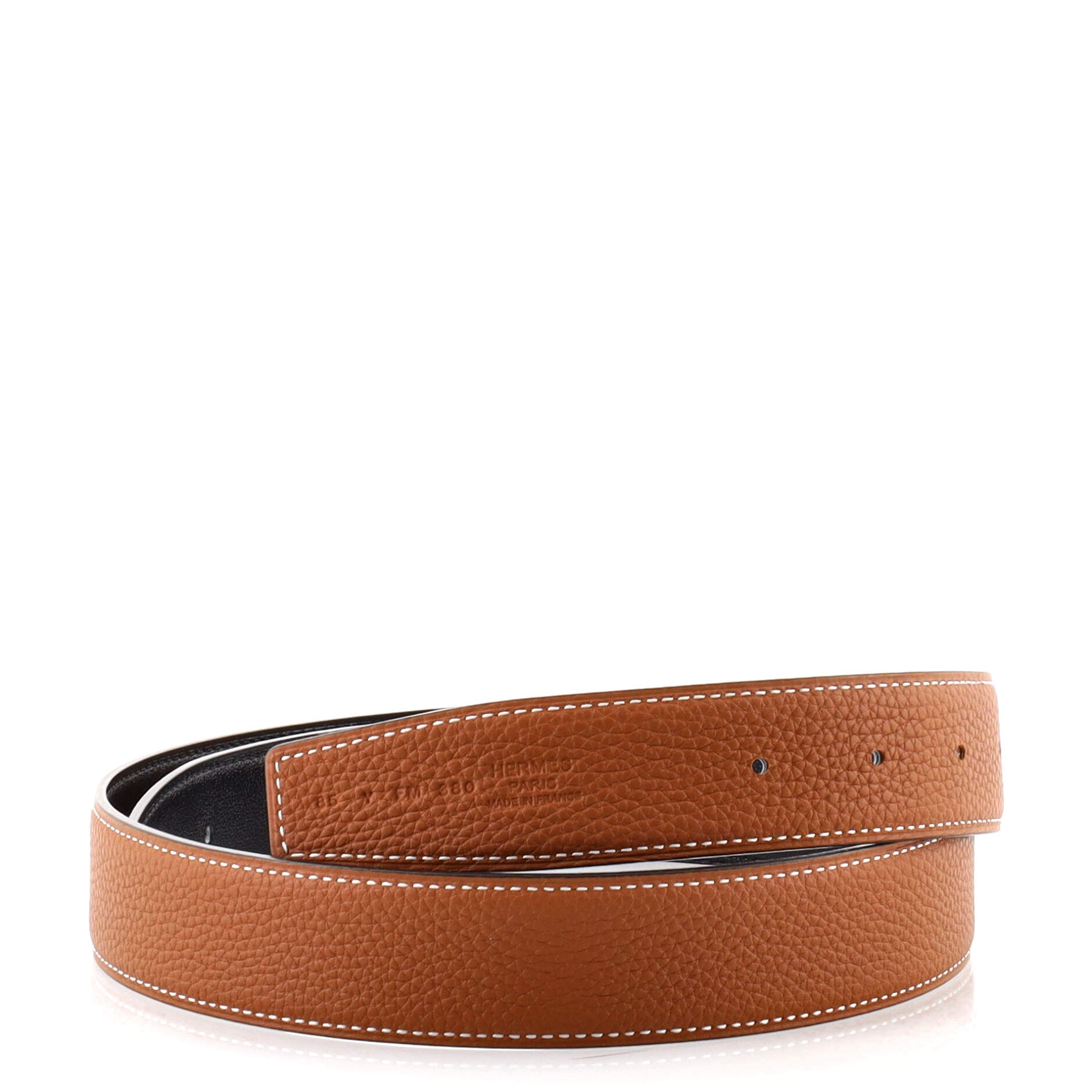 Reversible Belt Strap Leather Medium 85