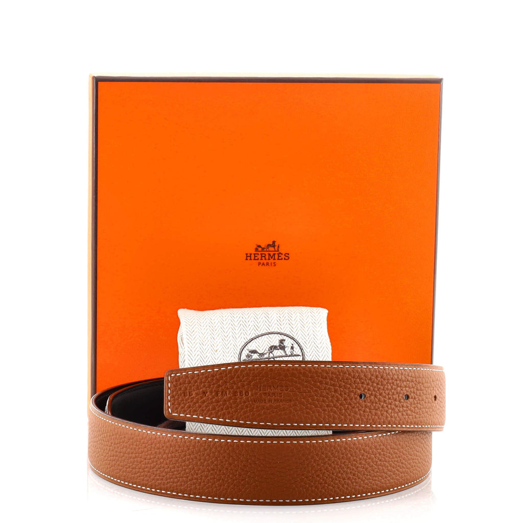 Reversible Belt Strap Leather Medium 85