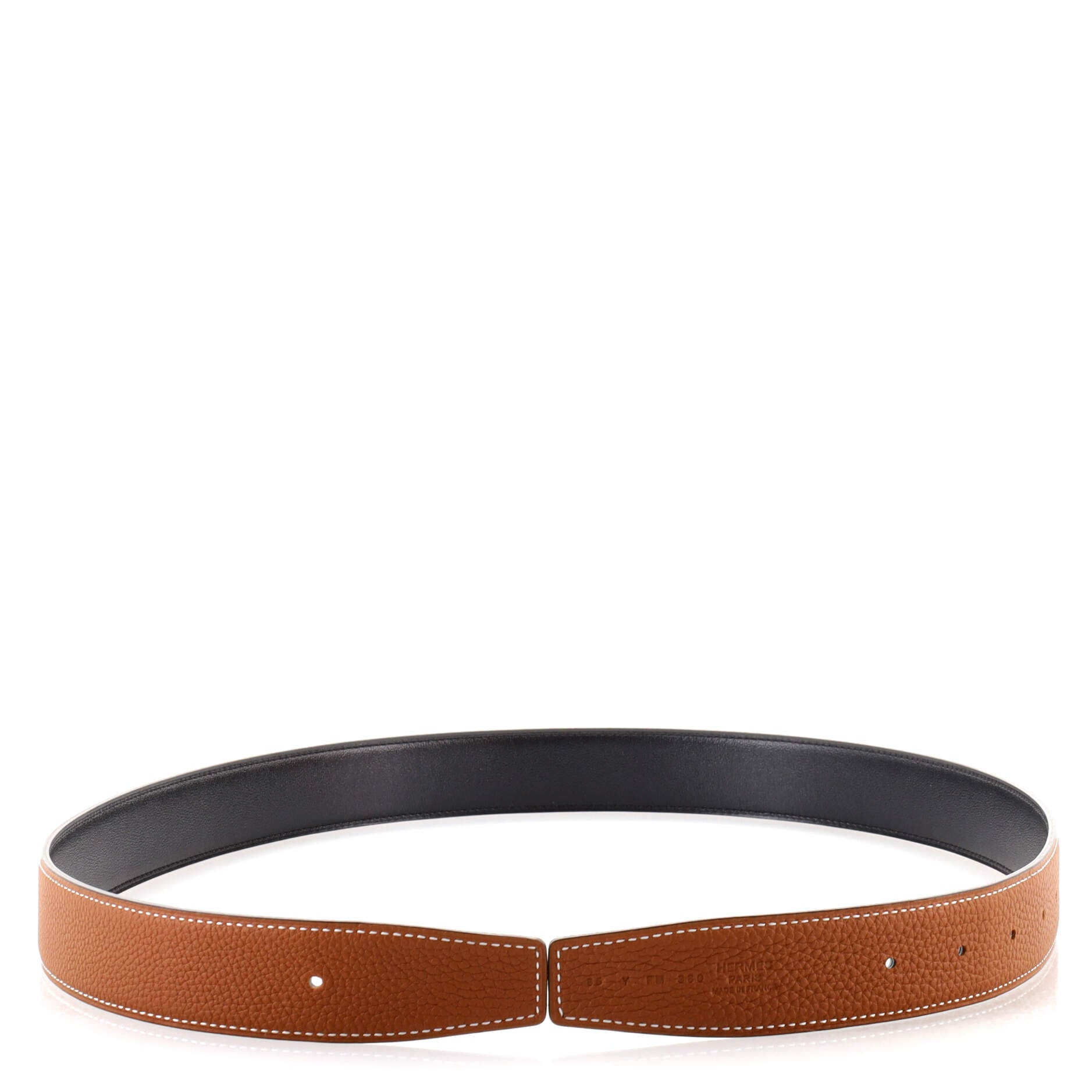 Reversible Belt Strap Leather Medium 85