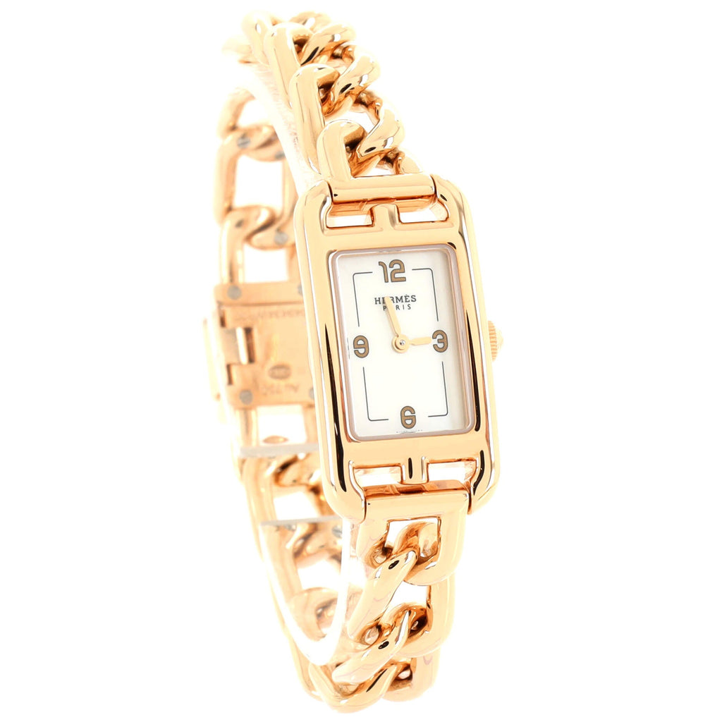 Nantucket Quartz Watch Rose Gold with Mother of Pearl 17