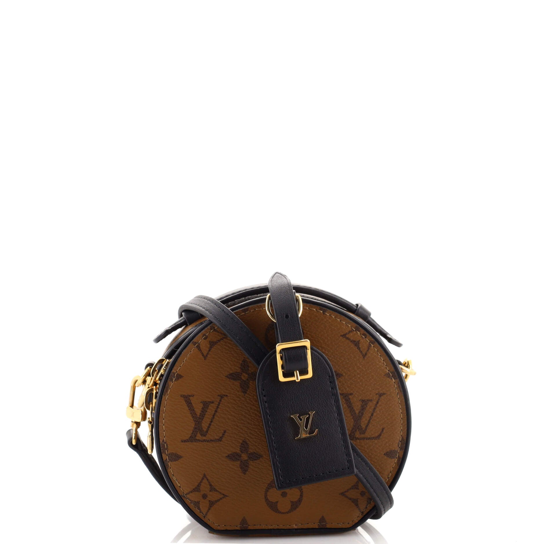 Mini Boite Chapeau Bag Reverse Monogram Canvas