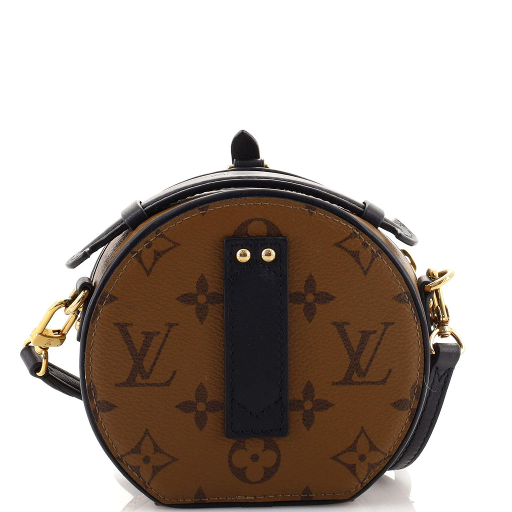 Mini Boite Chapeau Bag Reverse Monogram Canvas