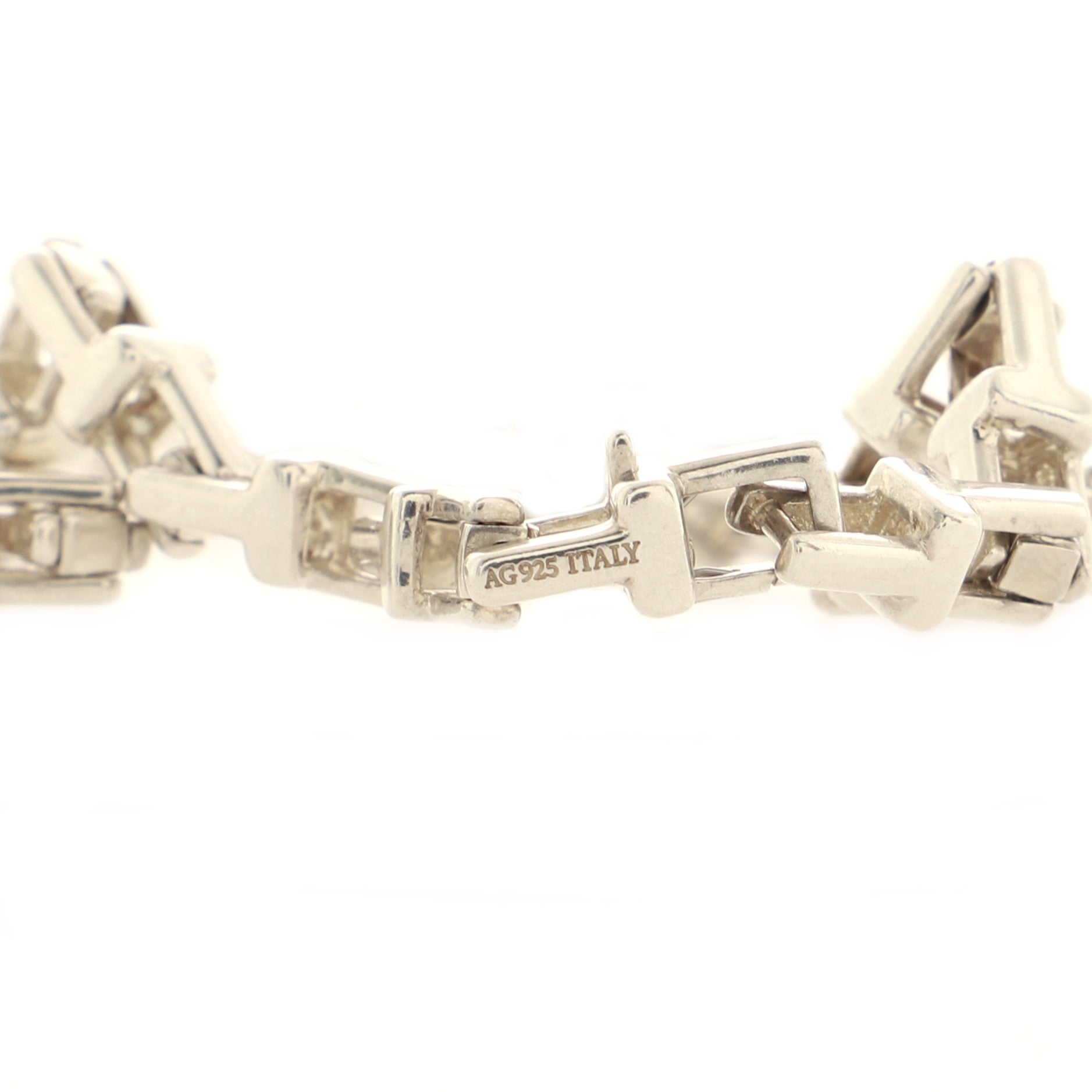 T Chain Necklace Sterling Silver Narrow