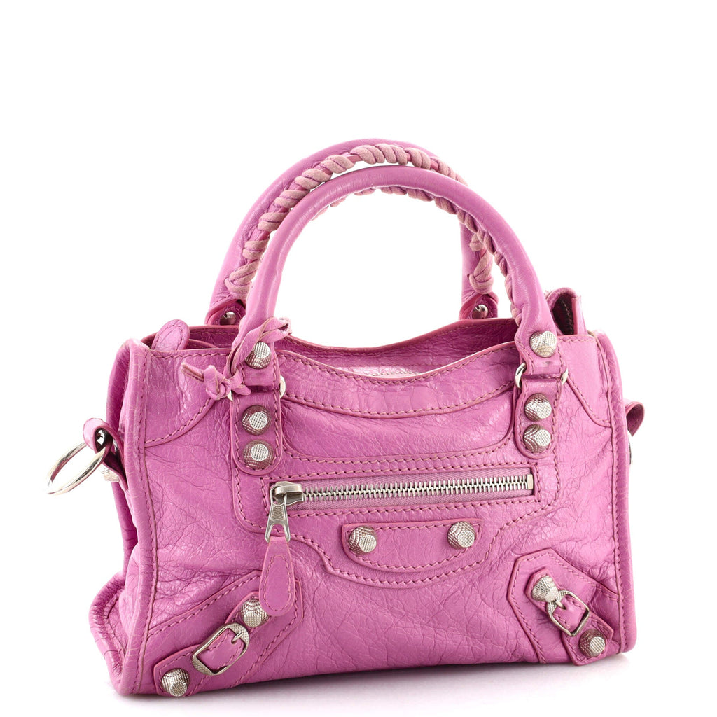 City Giant Studs Bag Leather Mini