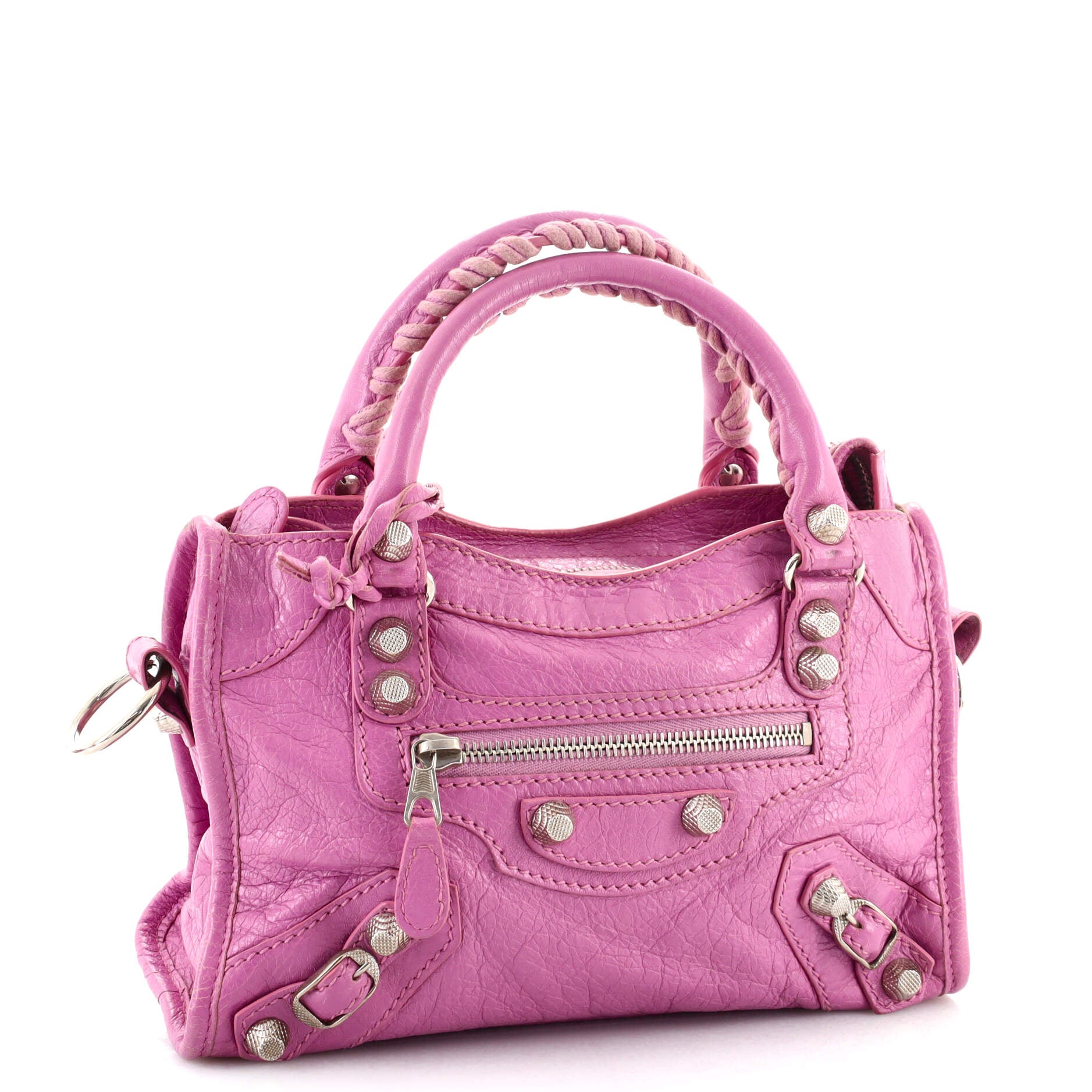 City Giant Studs Bag Leather Mini