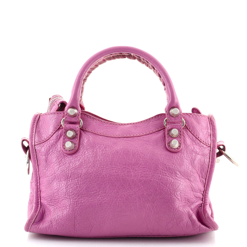 City Giant Studs Bag Leather Mini