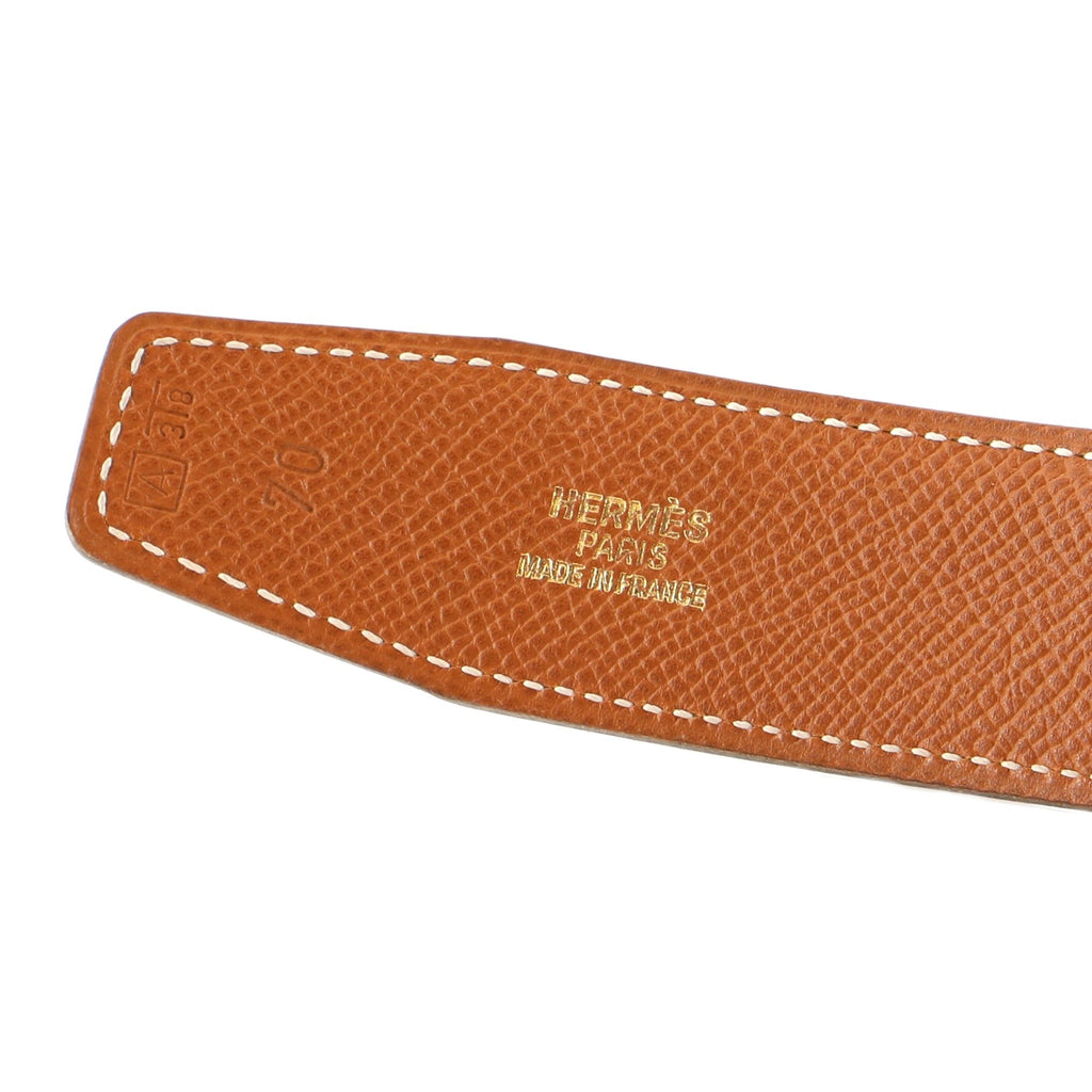 Reversible Belt Strap Leather Medium 70
