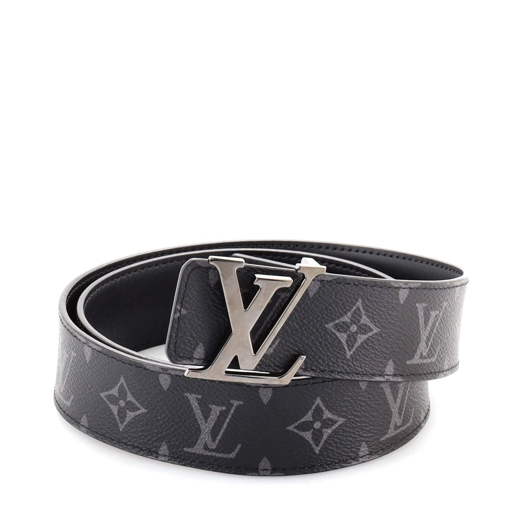 LV Initiales Reversible Belt Monogram Eclipse Canvas Wide 100