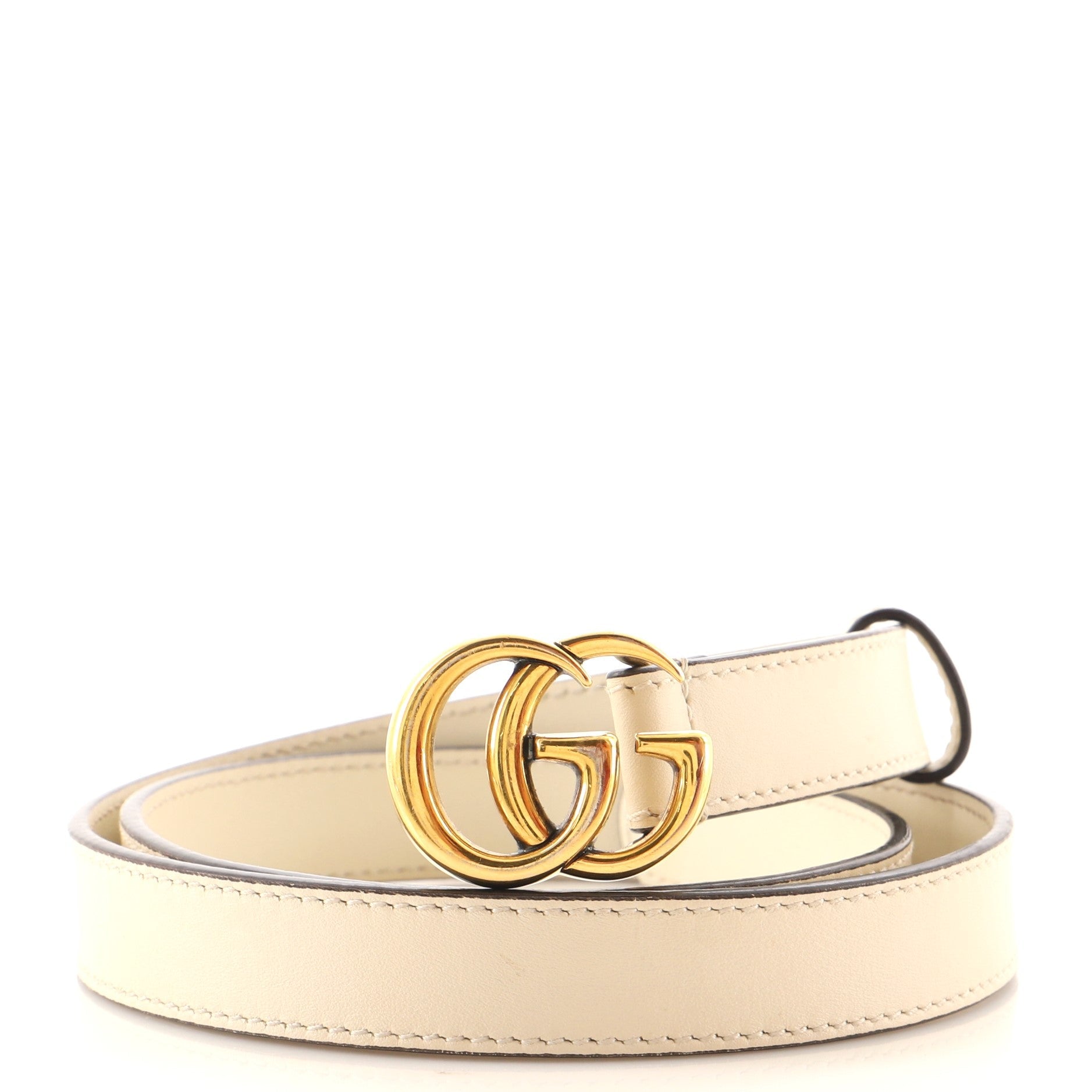 GG Marmont Belt Leather Thin 75