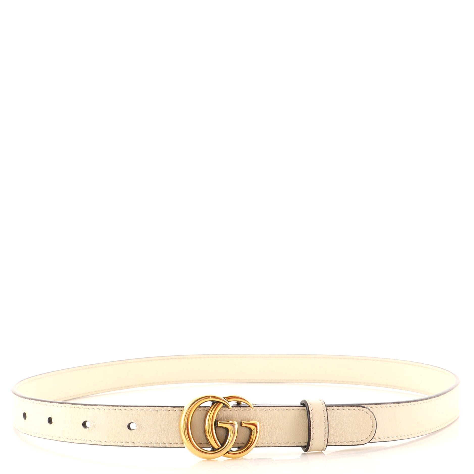 GG Marmont Belt Leather Thin 75