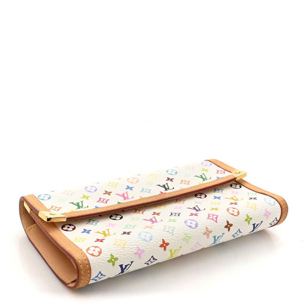 Monogram Multicolor Porte Tresor International Wallet White
