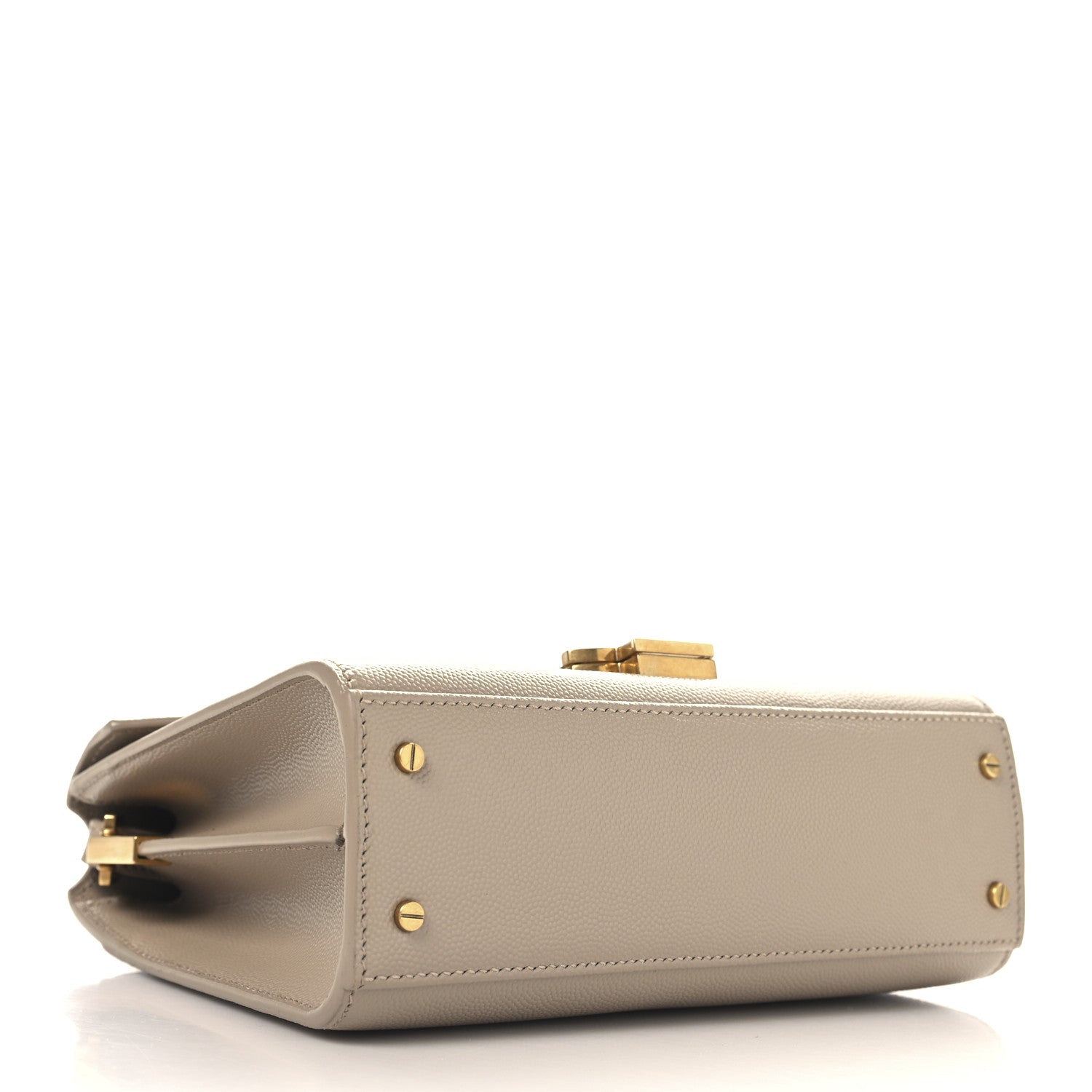 Grain de Poudre Mini Classic Monogram Cassandra Top Handle Beige
